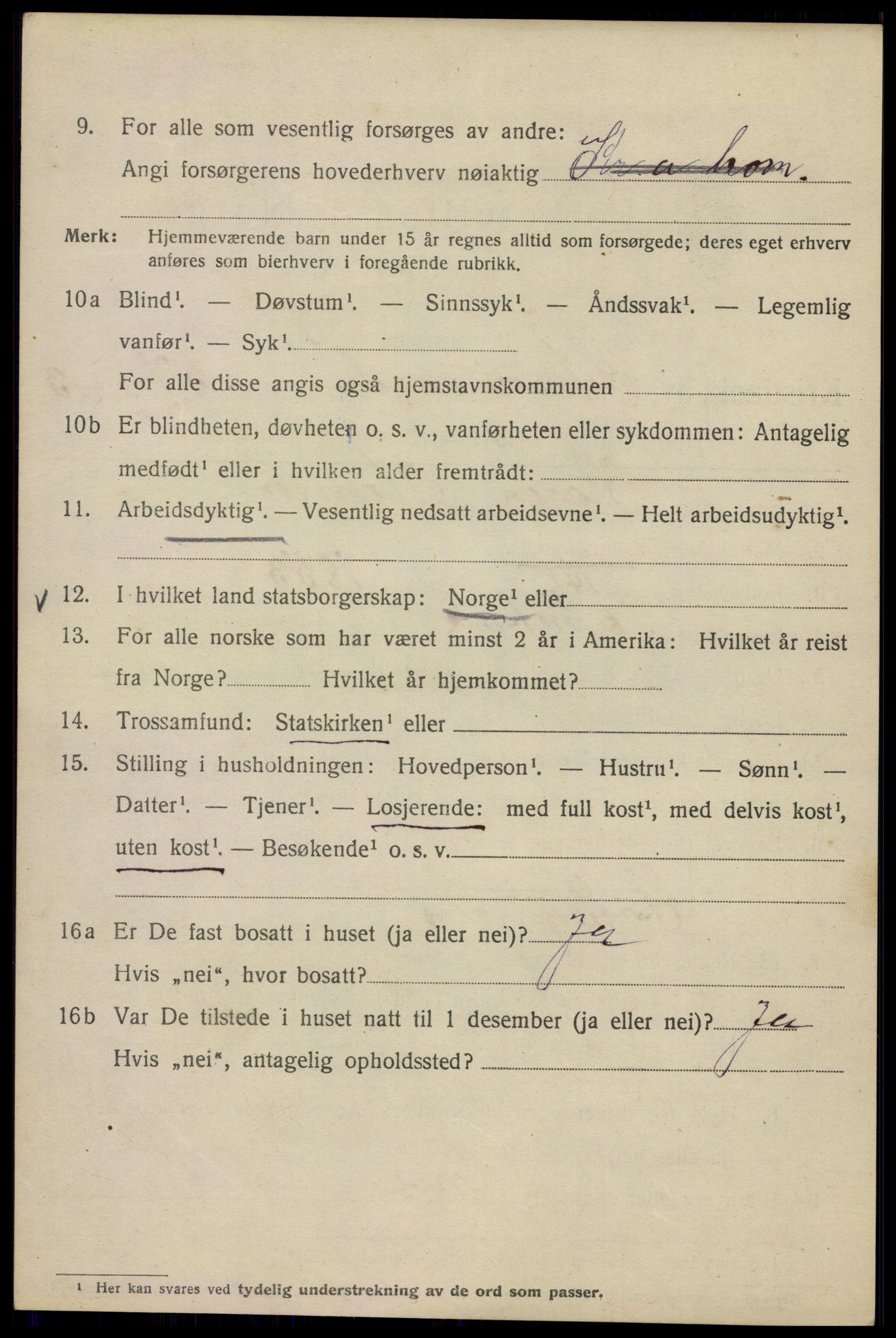 SAO, Folketelling 1920 for 0301 Kristiania kjøpstad, 1920, s. 494182