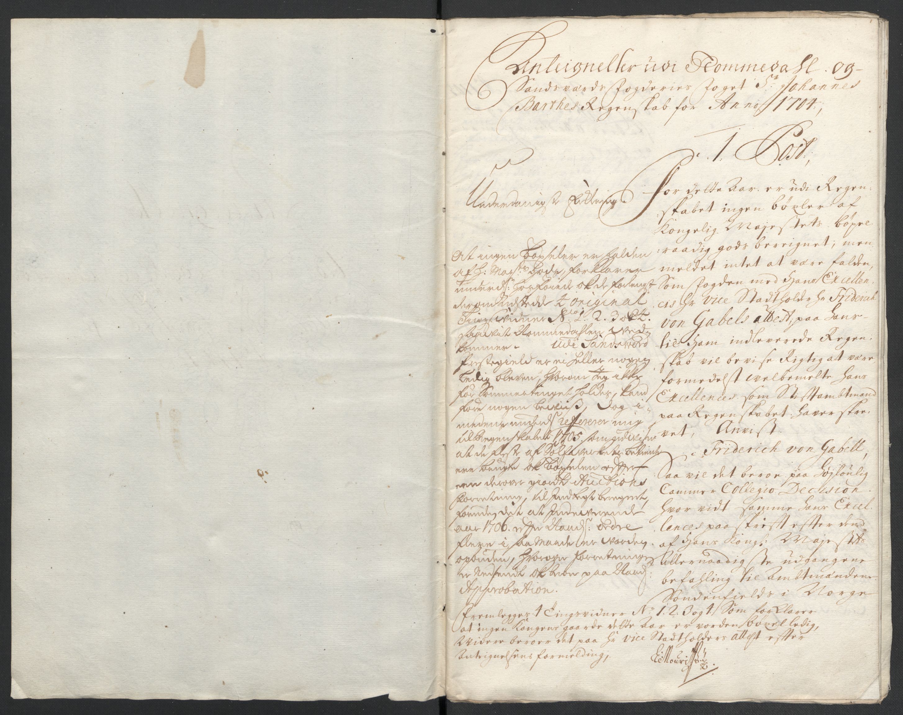 Rentekammeret inntil 1814, Reviderte regnskaper, Fogderegnskap, AV/RA-EA-4092/R24/L1582: Fogderegnskap Numedal og Sandsvær, 1704, s. 205