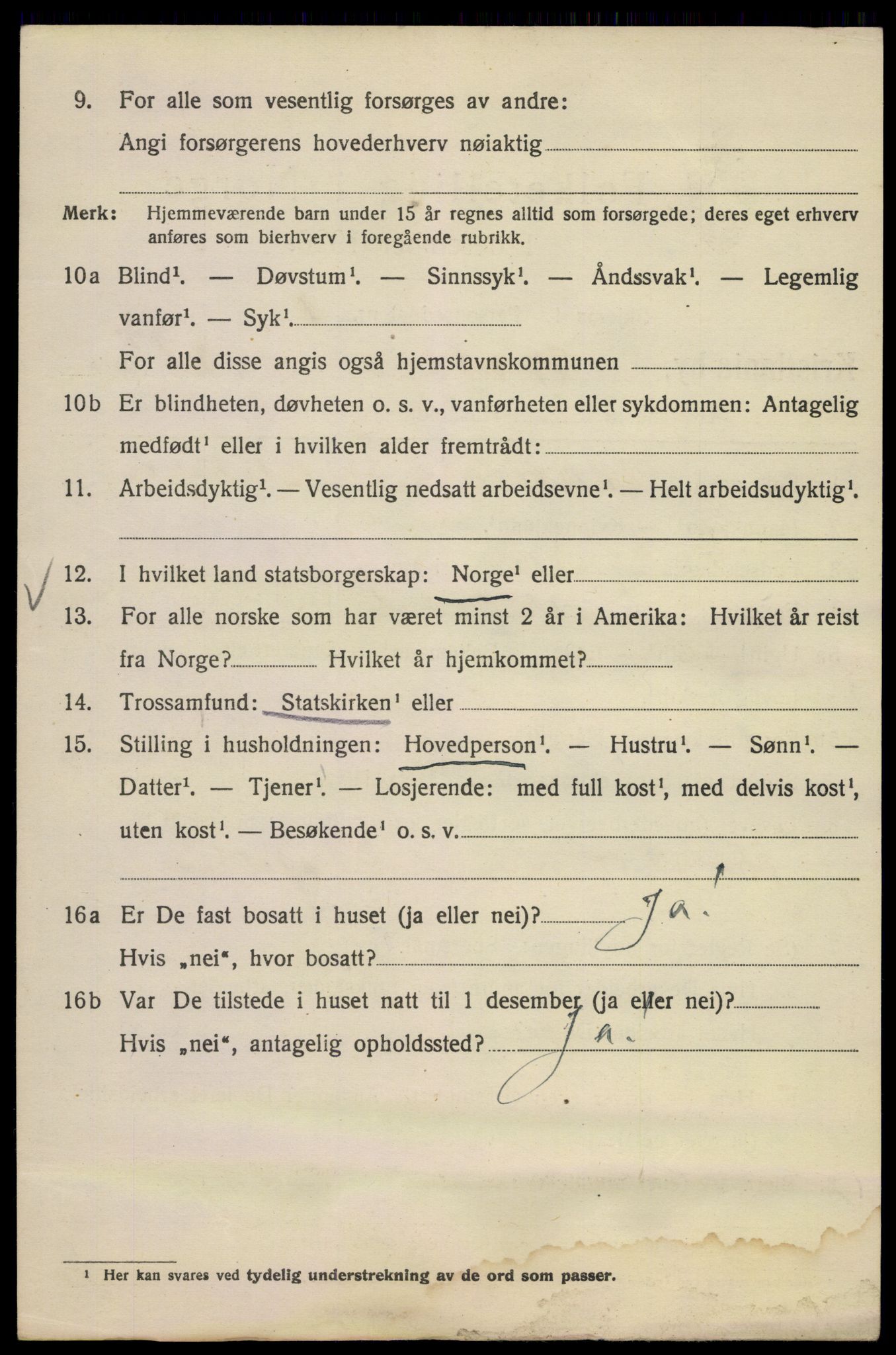 SAO, Folketelling 1920 for 0301 Kristiania kjøpstad, 1920, s. 653948