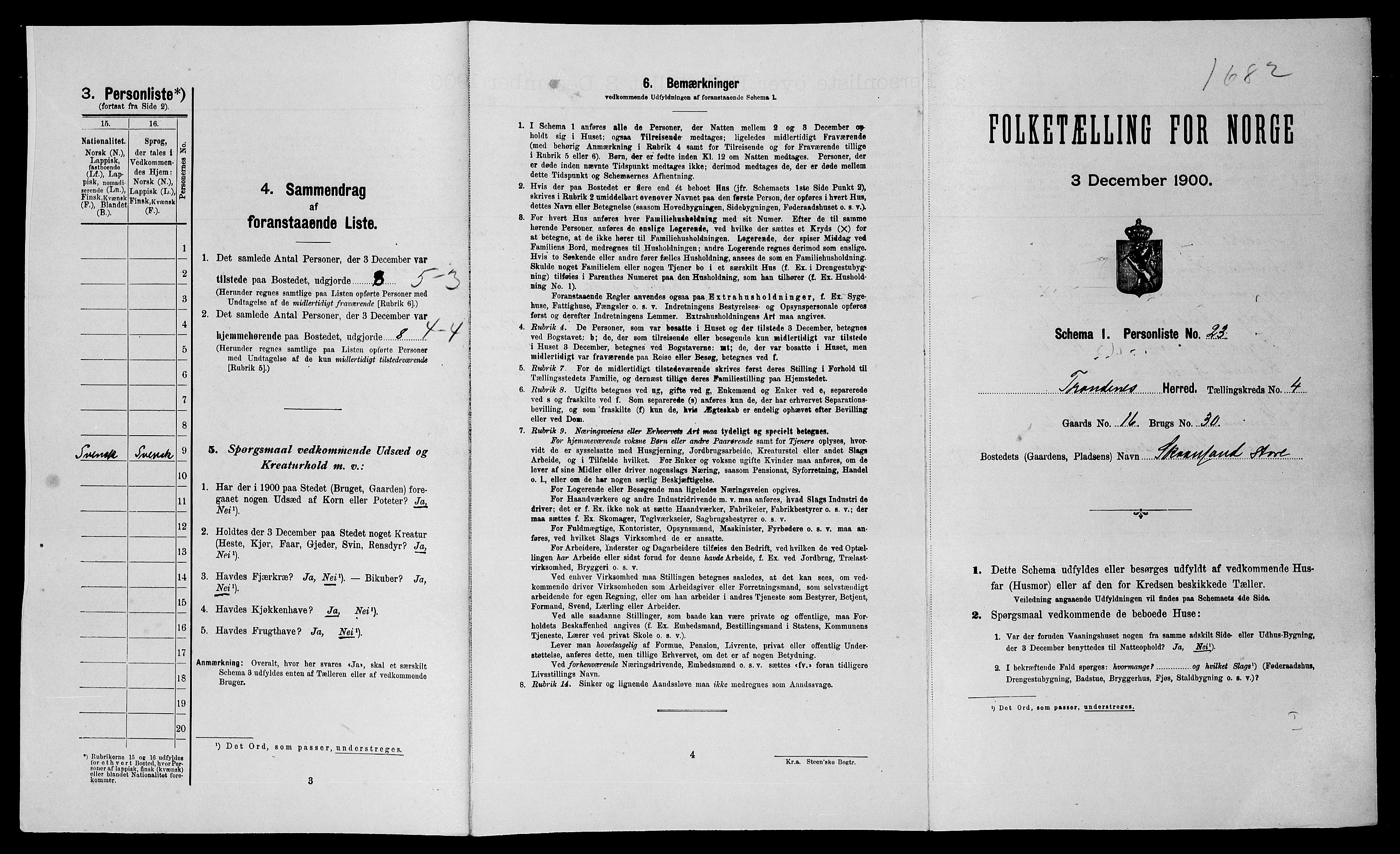 SATØ, Folketelling 1900 for 1914 Trondenes herred, 1900, s. 462