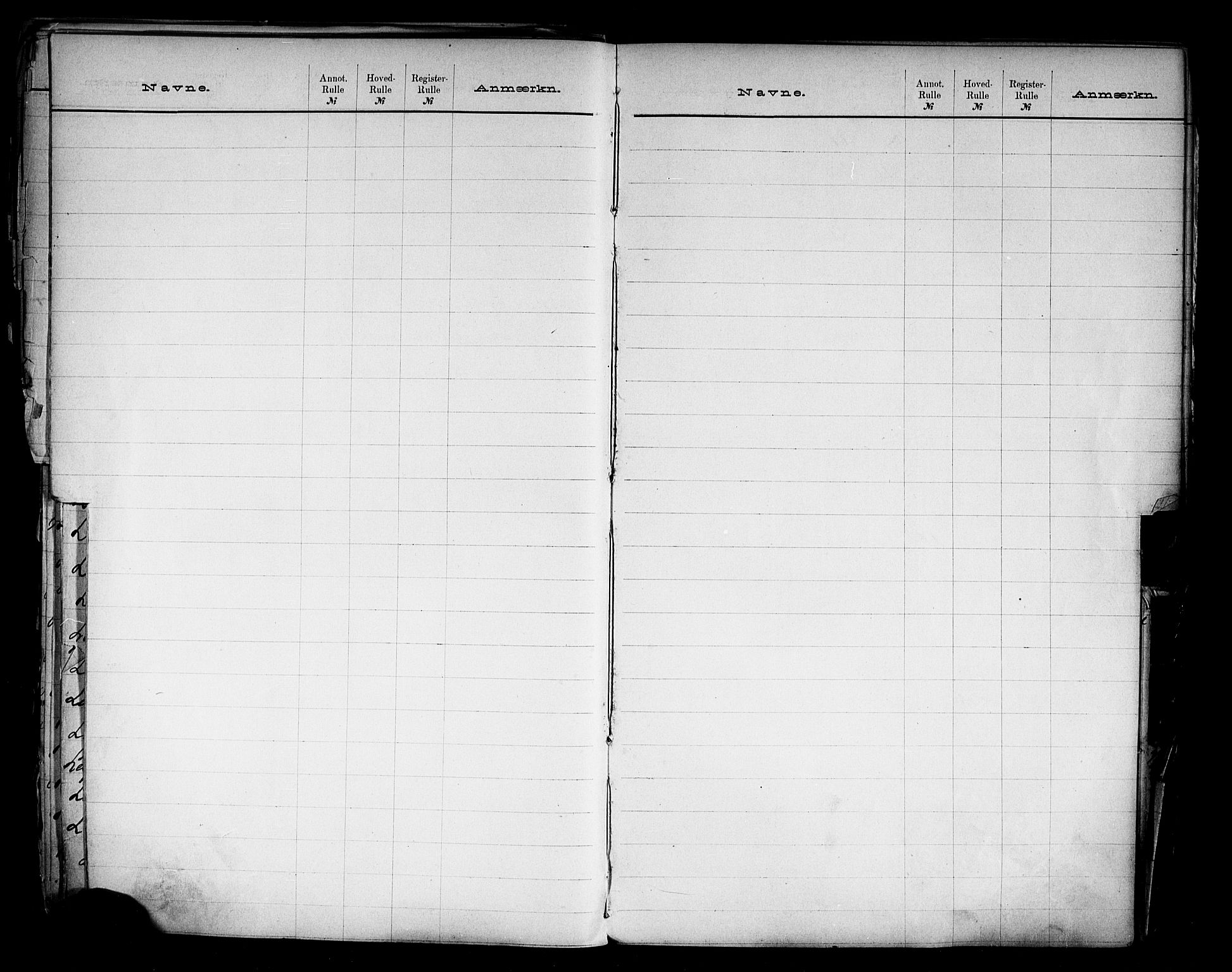 Sandefjord innrulleringskontor, SAKO/A-788/G/Ga/L0001: Register til annotasjons- og hovedrulle, 1860-1948, s. 90