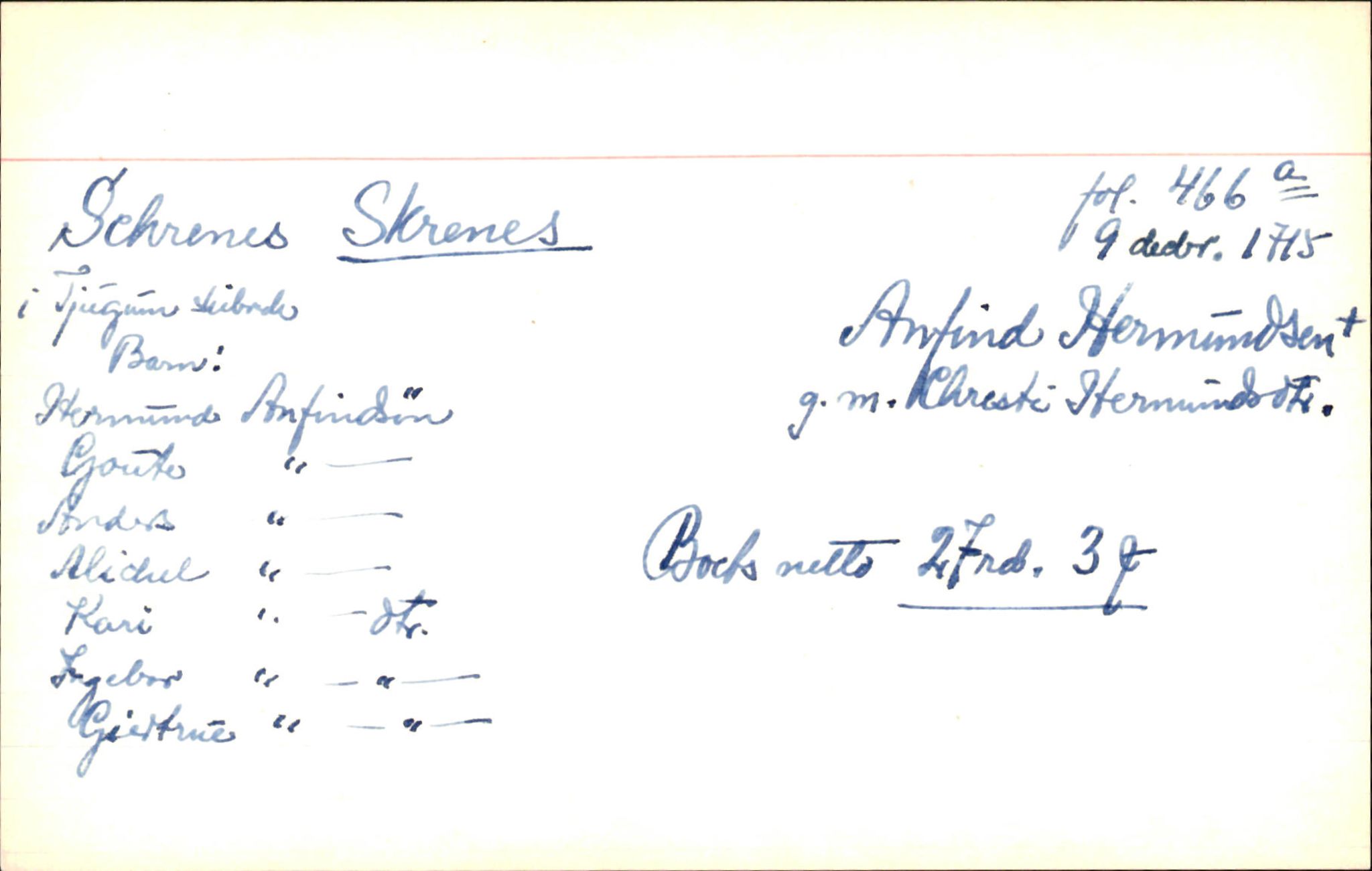 Skiftekort ved Statsarkivet i Bergen, SAB/SKIFTEKORT/006/L0001: Skifteprotokoll nr. 1-2, 1698-1720, s. 429