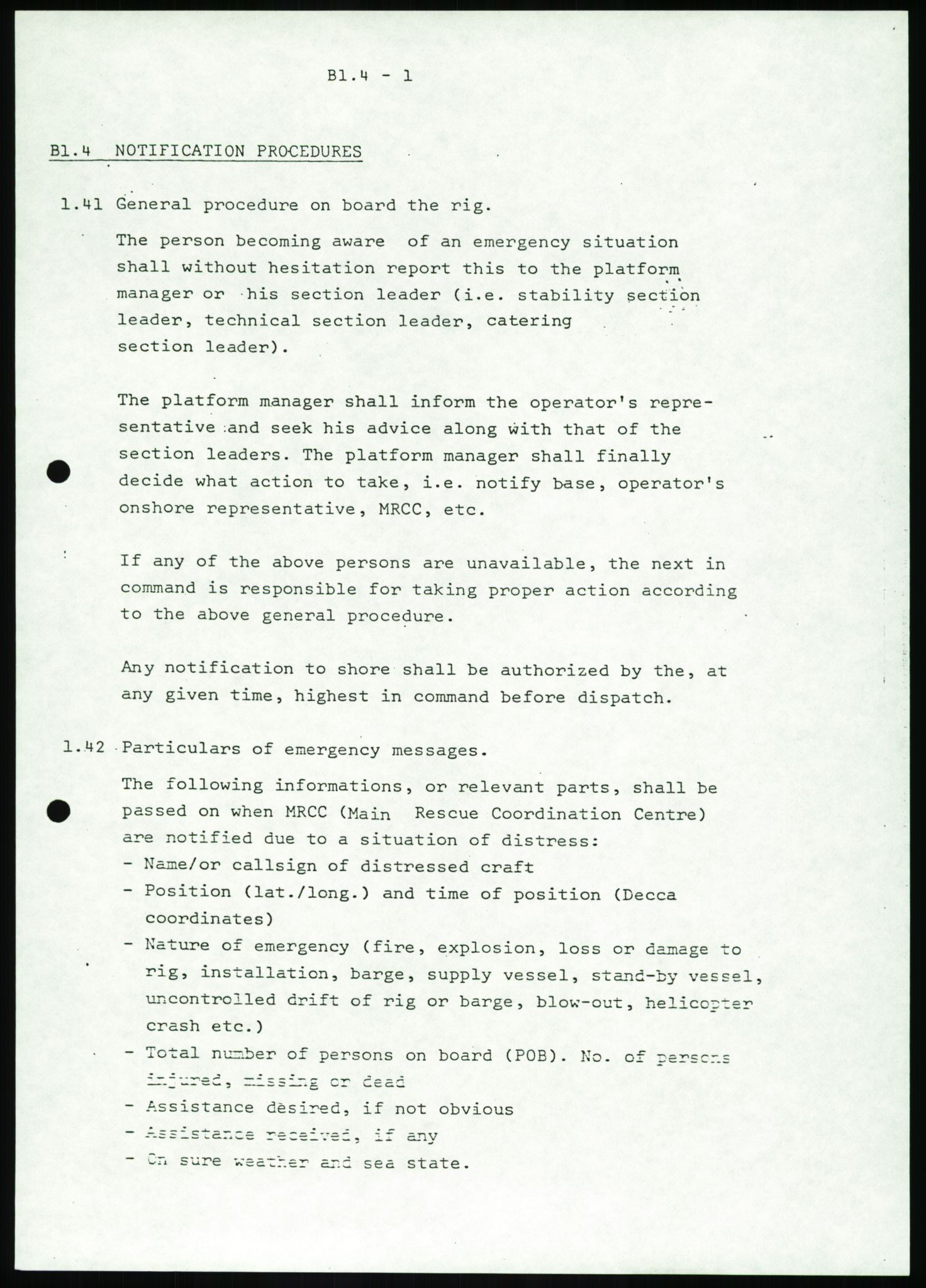 Justisdepartementet, Granskningskommisjonen ved Alexander Kielland-ulykken 27.3.1980, AV/RA-S-1165/D/L0016: O Beredskapsplaner (Doku.liste + O1-O3 av 3), 1980-1981, s. 340