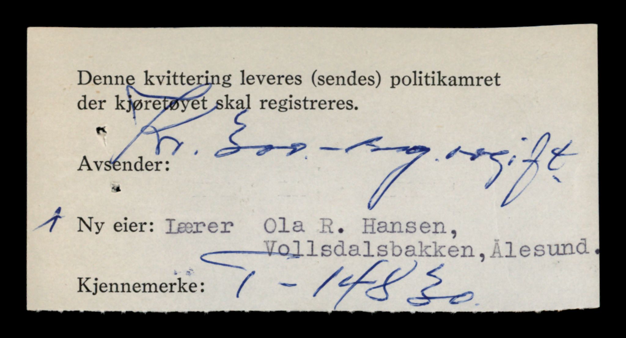 Møre og Romsdal vegkontor - Ålesund trafikkstasjon, AV/SAT-A-4099/F/Fe/L0048: Registreringskort for kjøretøy T 14721 - T 14863, 1927-1998, s. 2502