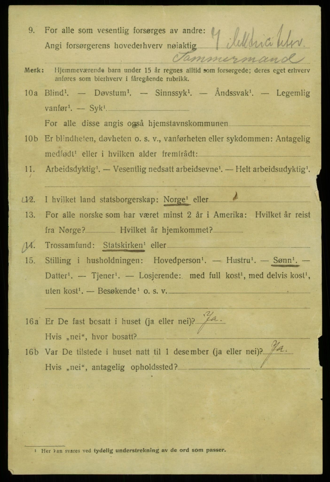SAB, Folketelling 1920 for 1301 Bergen kjøpstad, 1920, s. 71340