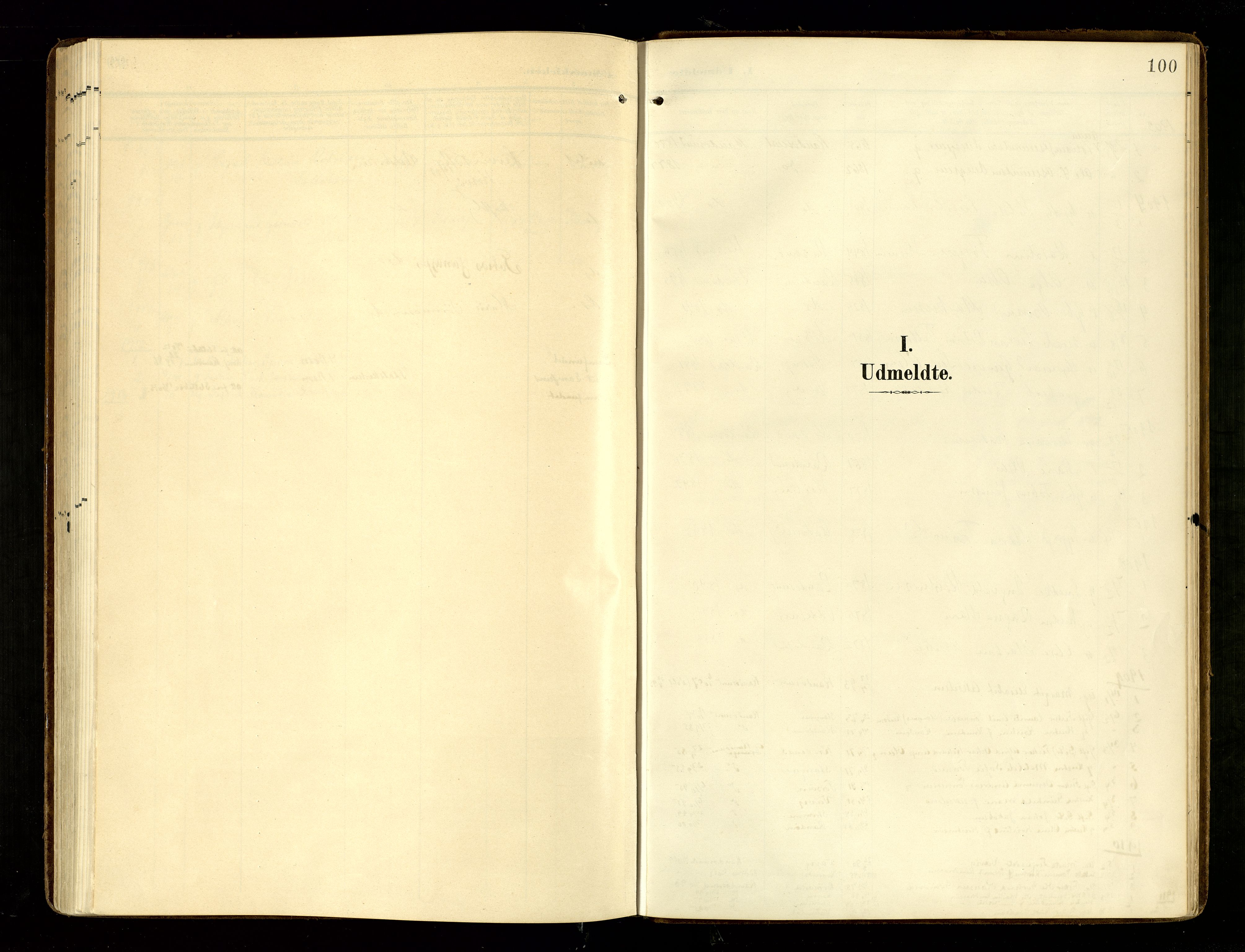 Oddernes sokneprestkontor, AV/SAK-1111-0033/F/Fa/Fab/L0003: Ministerialbok nr. A 3, 1903-1916, s. 100