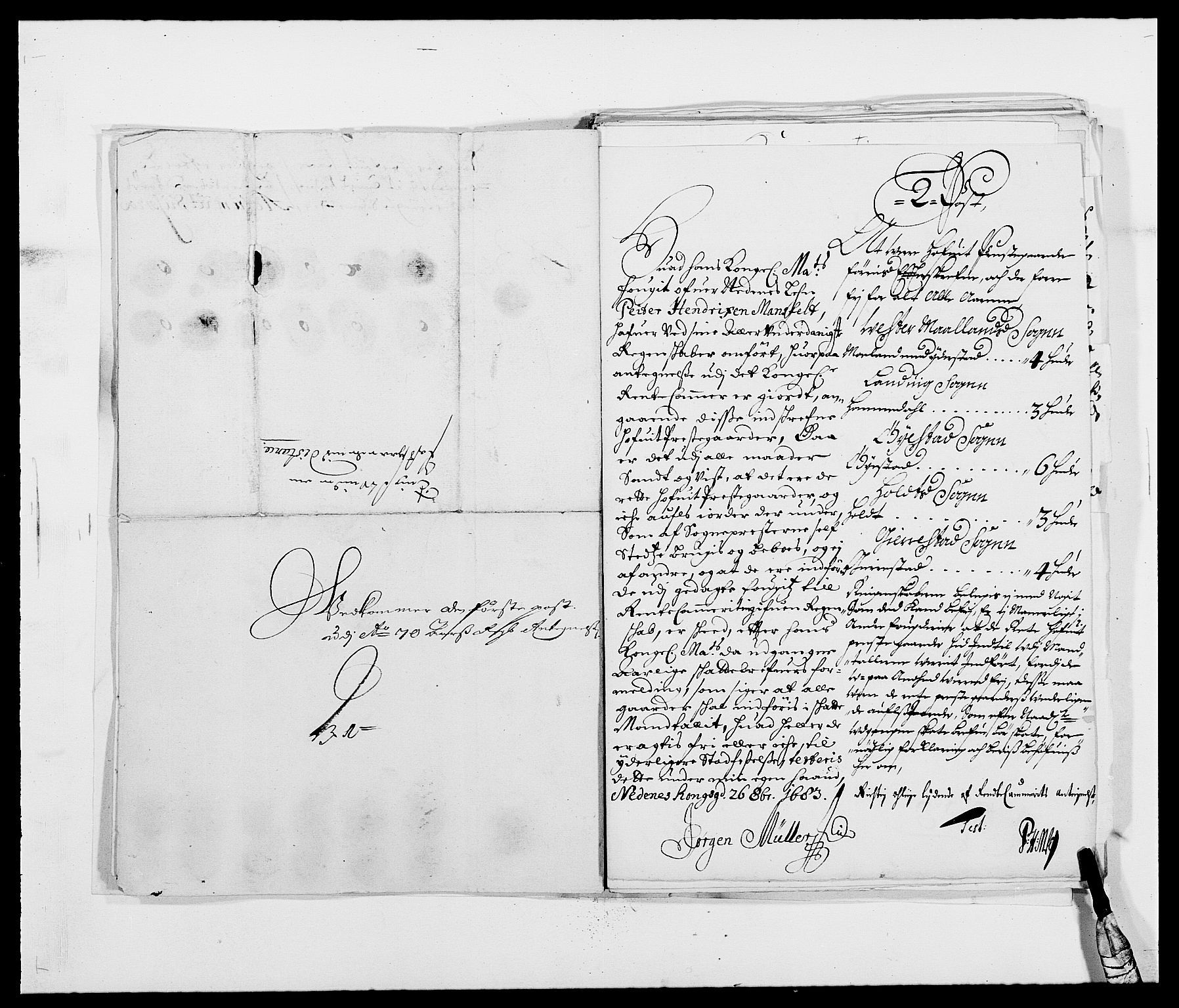 Rentekammeret inntil 1814, Reviderte regnskaper, Fogderegnskap, AV/RA-EA-4092/R39/L2306: Fogderegnskap Nedenes, 1680-1683, s. 179