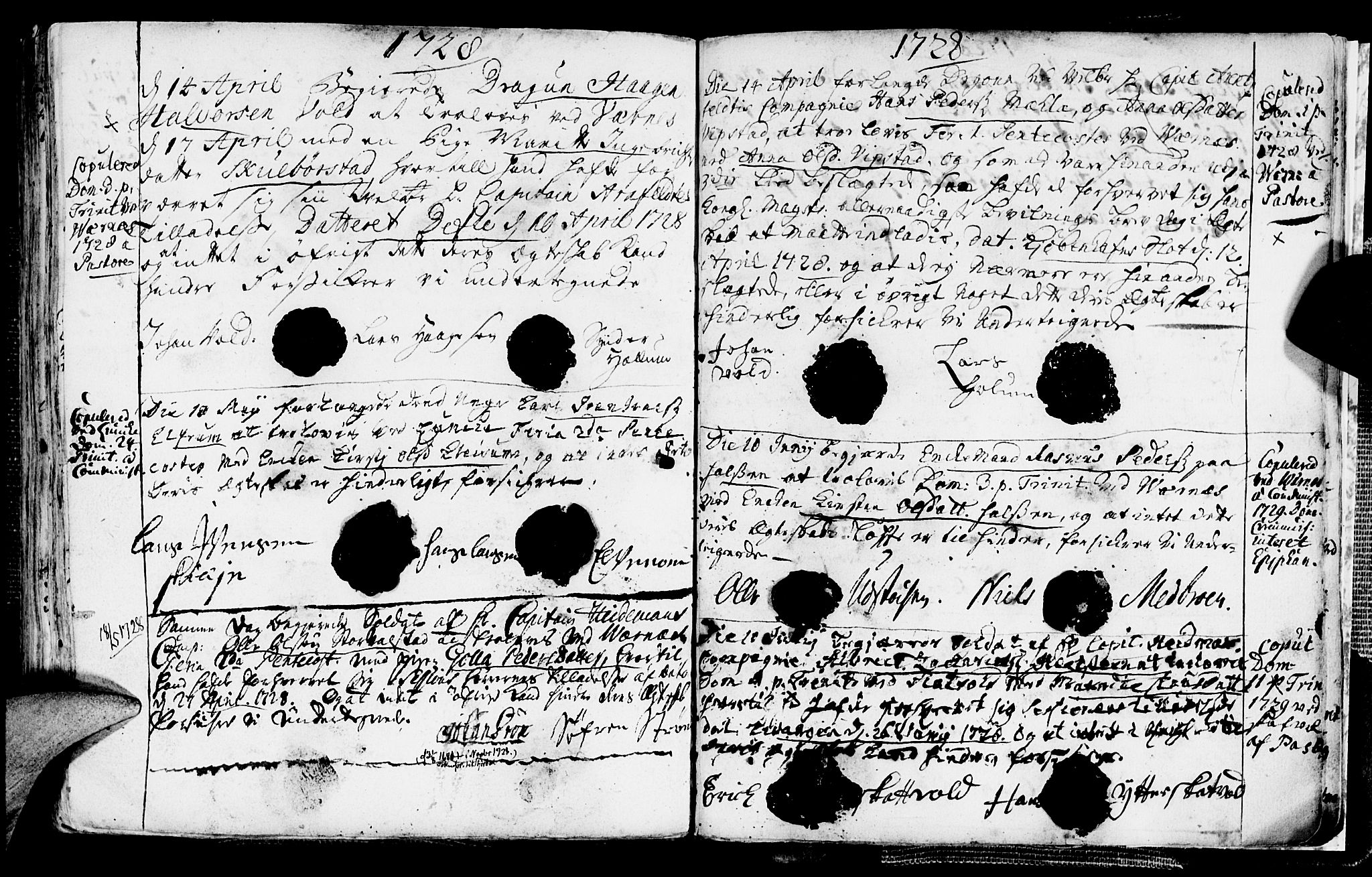 Ministerialprotokoller, klokkerbøker og fødselsregistre - Nord-Trøndelag, AV/SAT-A-1458/709/L0053: Ministerialbok nr. 709A01, 1714-1729