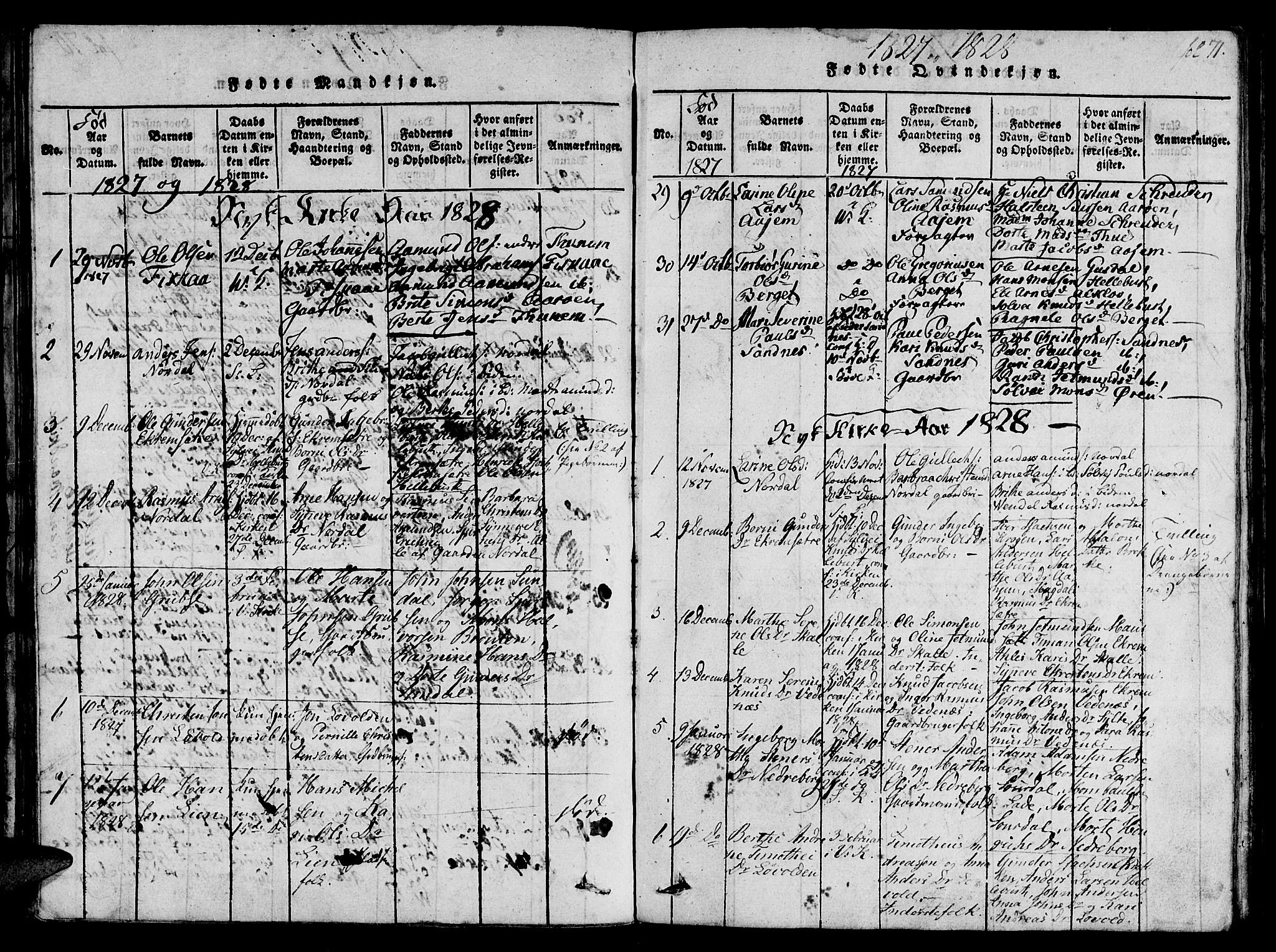 Ministerialprotokoller, klokkerbøker og fødselsregistre - Møre og Romsdal, AV/SAT-A-1454/501/L0004: Ministerialbok nr. 501A04, 1816-1831, s. 71