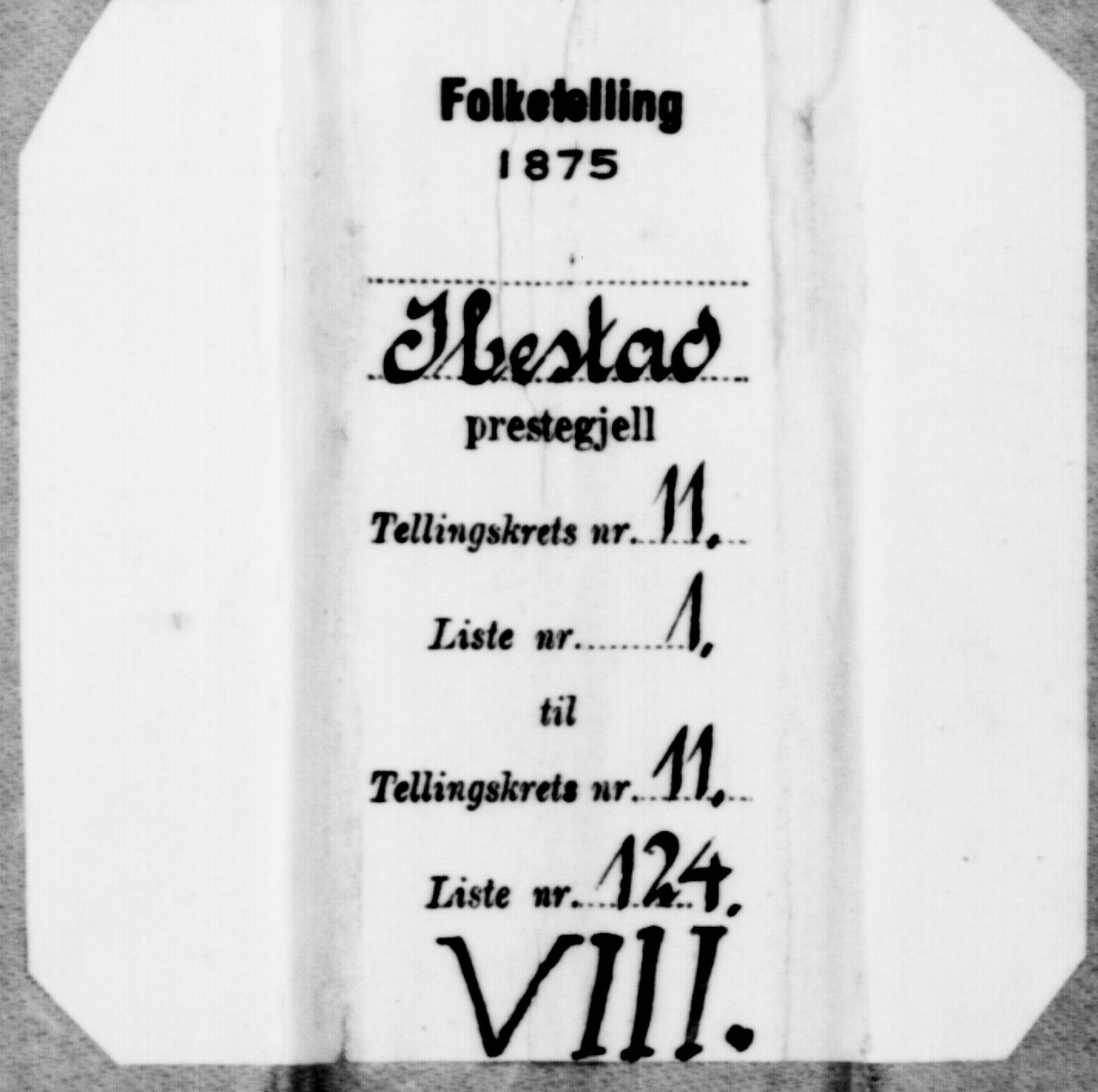 SATØ, Folketelling 1875 for 1917P Ibestad prestegjeld, 1875