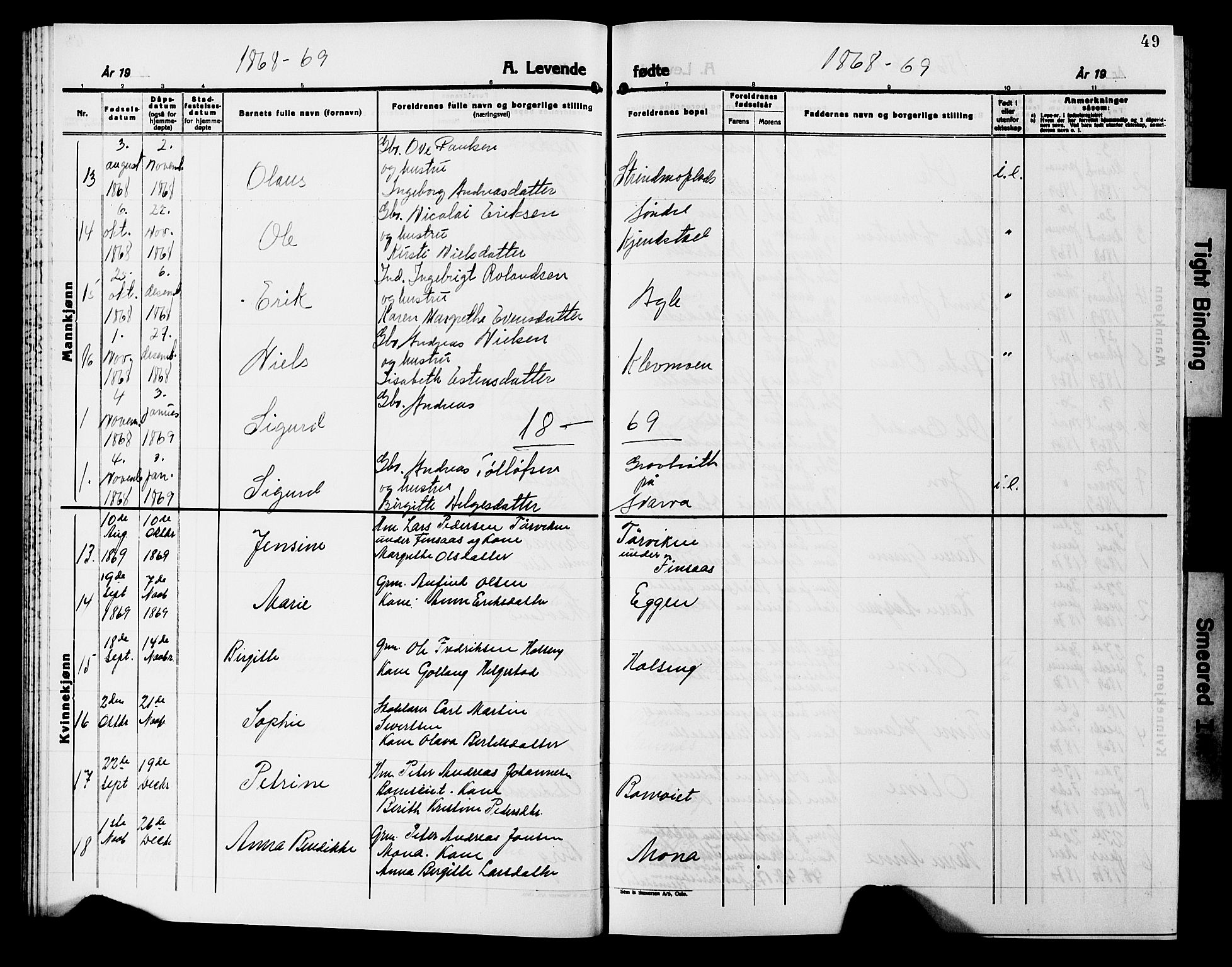 Ministerialprotokoller, klokkerbøker og fødselsregistre - Nord-Trøndelag, SAT/A-1458/749/L0485: Ministerialbok nr. 749D01, 1857-1872, s. 49