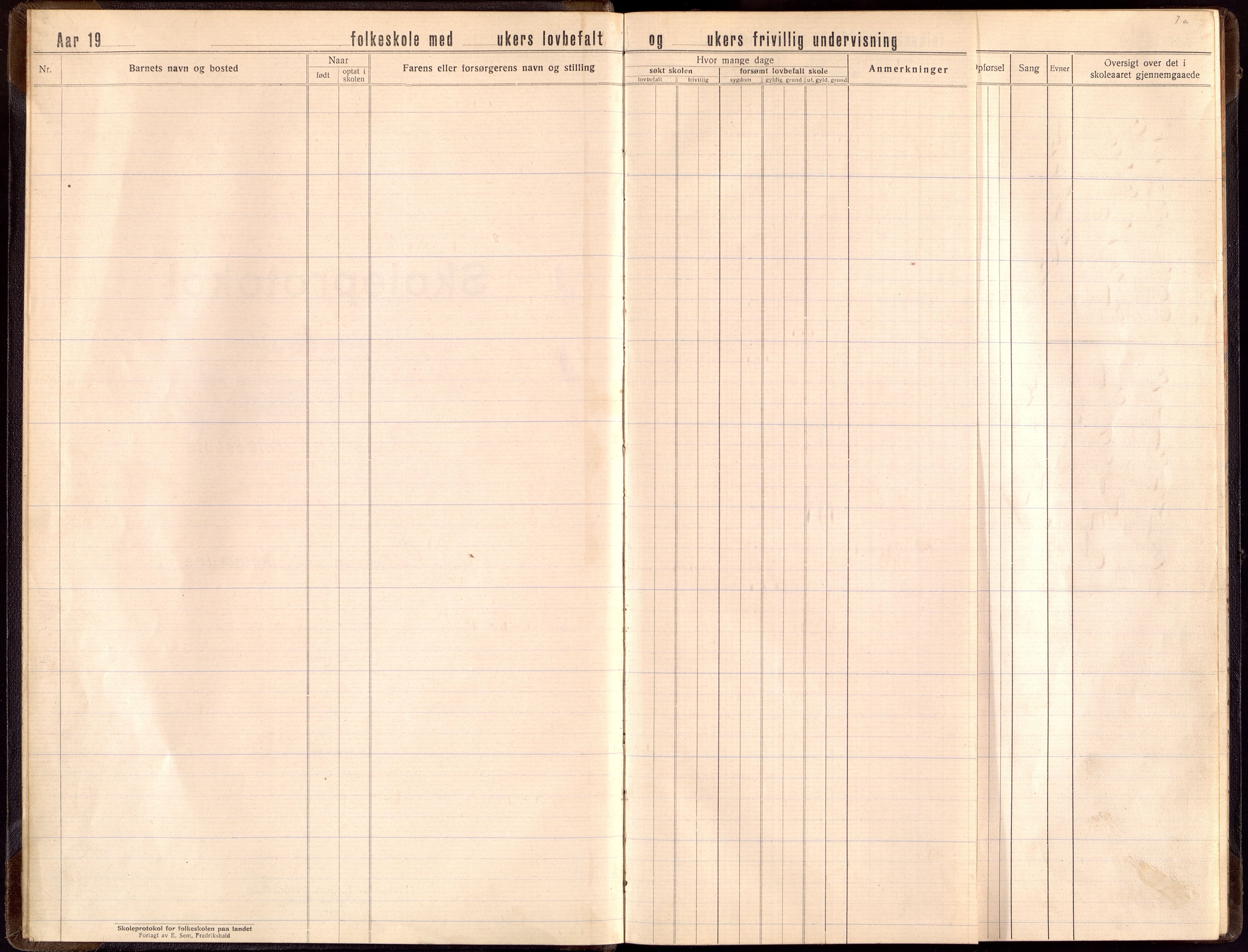 Oddernes kommune - Lund/Lahelle skolekrets, ARKSOR/1001OD556/H/L0006: Skoleprotokoll, 1918-1921