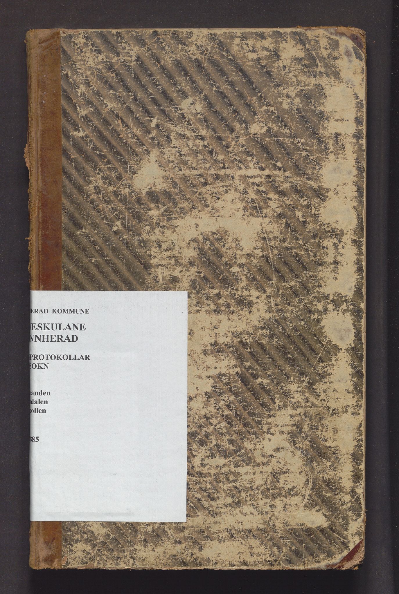 Kvinnherad kommune. Barneskulane, IKAH/1224-231/F/Fd/L0002: Skuleprotokoll for Årvikstranden, Gjetingsdalen og Nordrepollen krinsar, 1875-1885