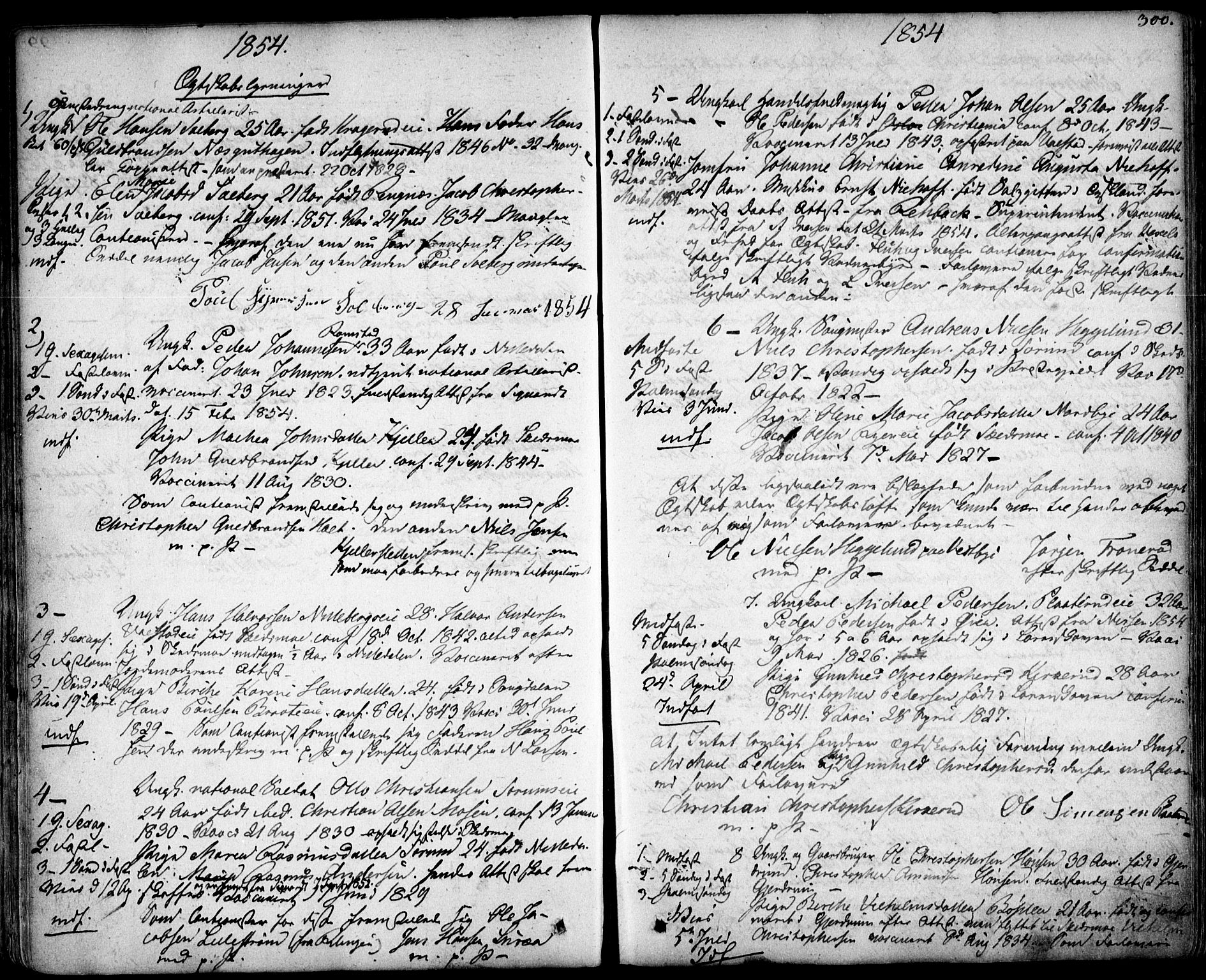 Skedsmo prestekontor Kirkebøker, AV/SAO-A-10033a/F/Fa/L0009: Ministerialbok nr. I 9, 1830-1853, s. 300