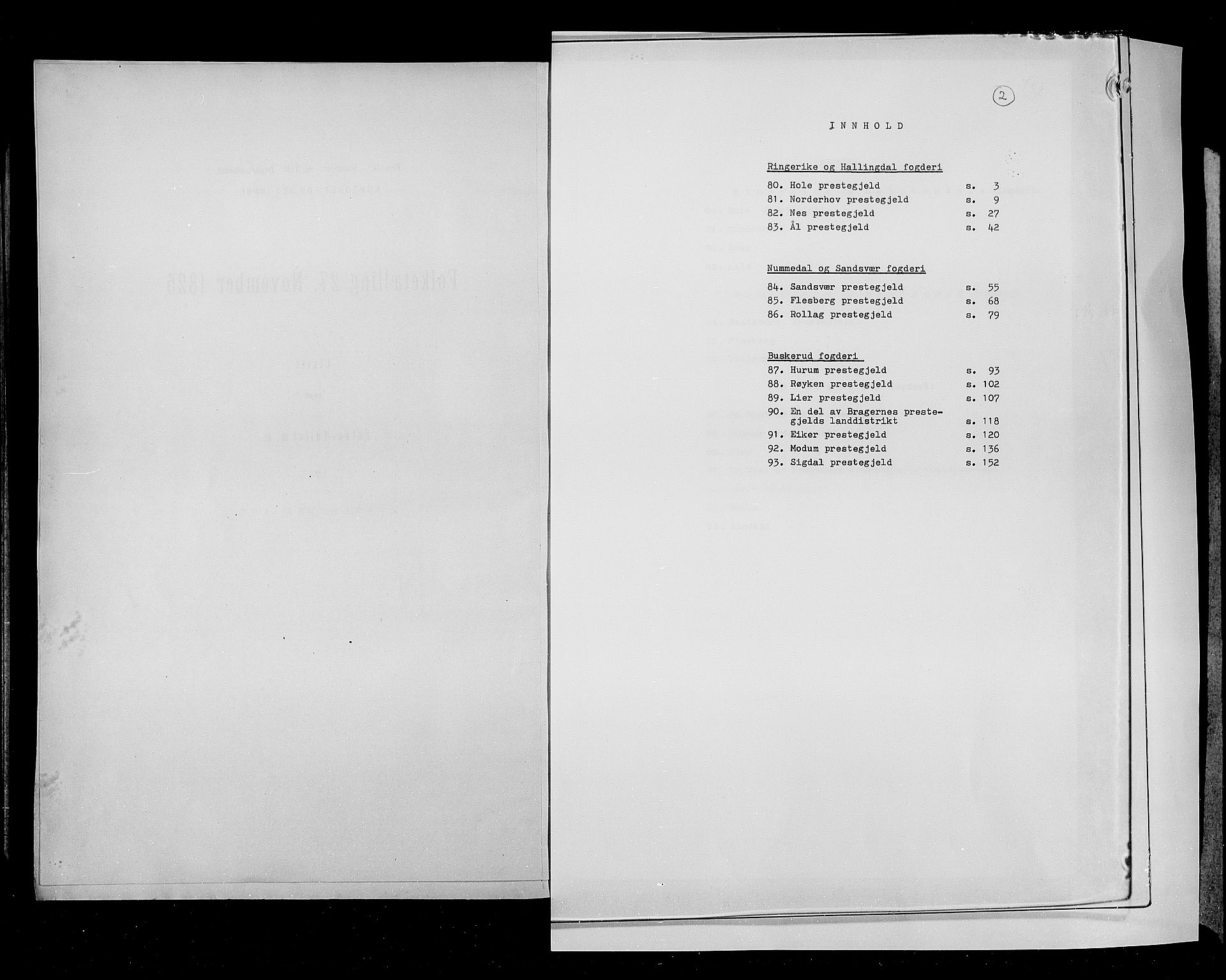 RA, Folketellingen 1825, bind 7: Buskerud amt, 1825, s. 2