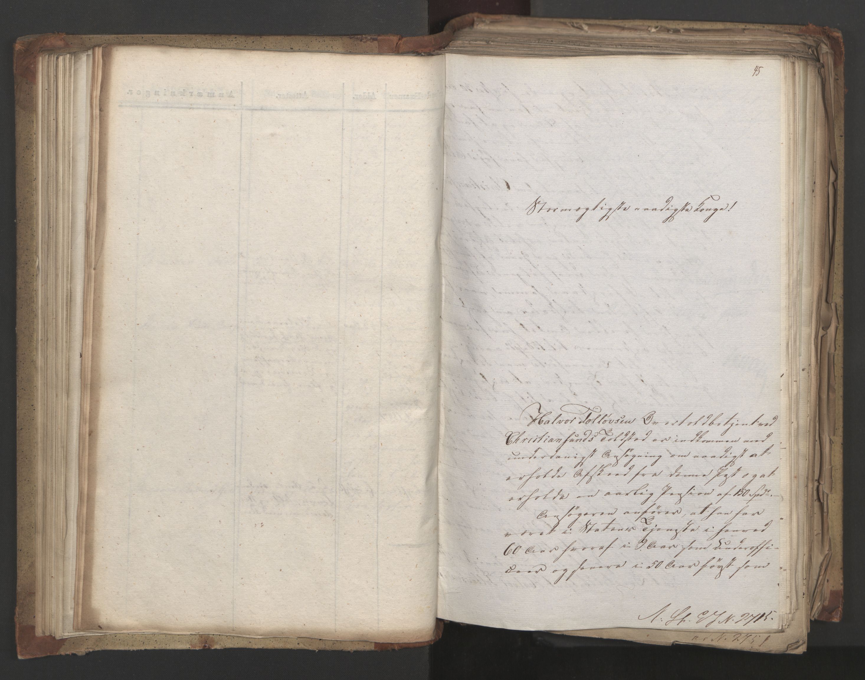 Statsrådsavdelingen i Stockholm, AV/RA-S-1003/D/Da/L0043: Regjeringsinnstillinger nr. 2706-2845, 1825, s. 83