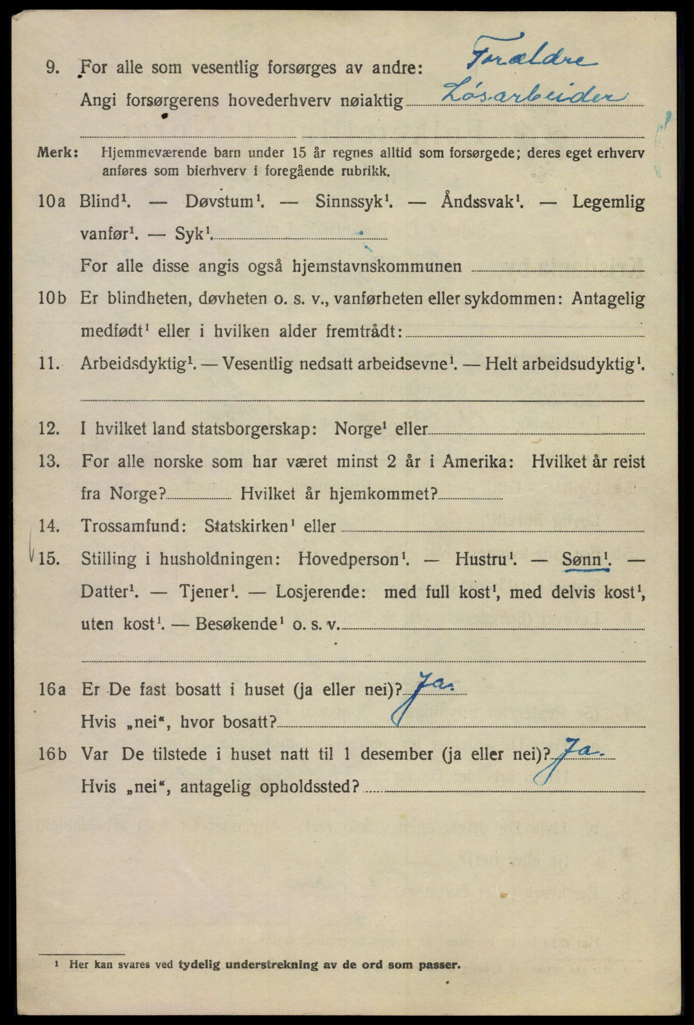 SAO, Folketelling 1920 for 0301 Kristiania kjøpstad, 1920, s. 420908