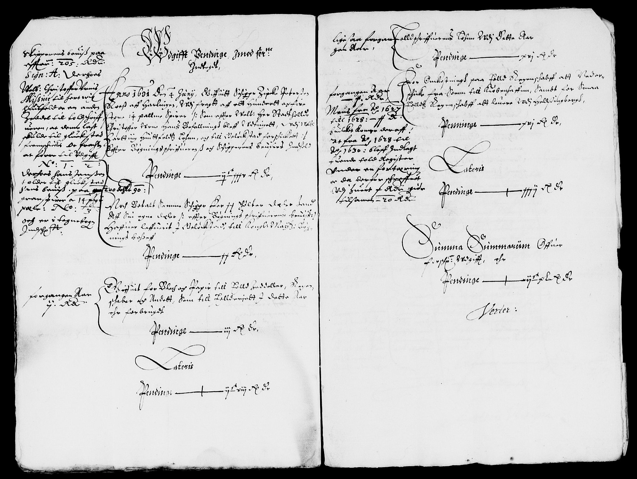 Rentekammeret inntil 1814, Reviderte regnskaper, Lensregnskaper, AV/RA-EA-5023/R/Rb/Rbd/L0001: Maria kirke prosti gods og Rakkestad len, 1627-1633