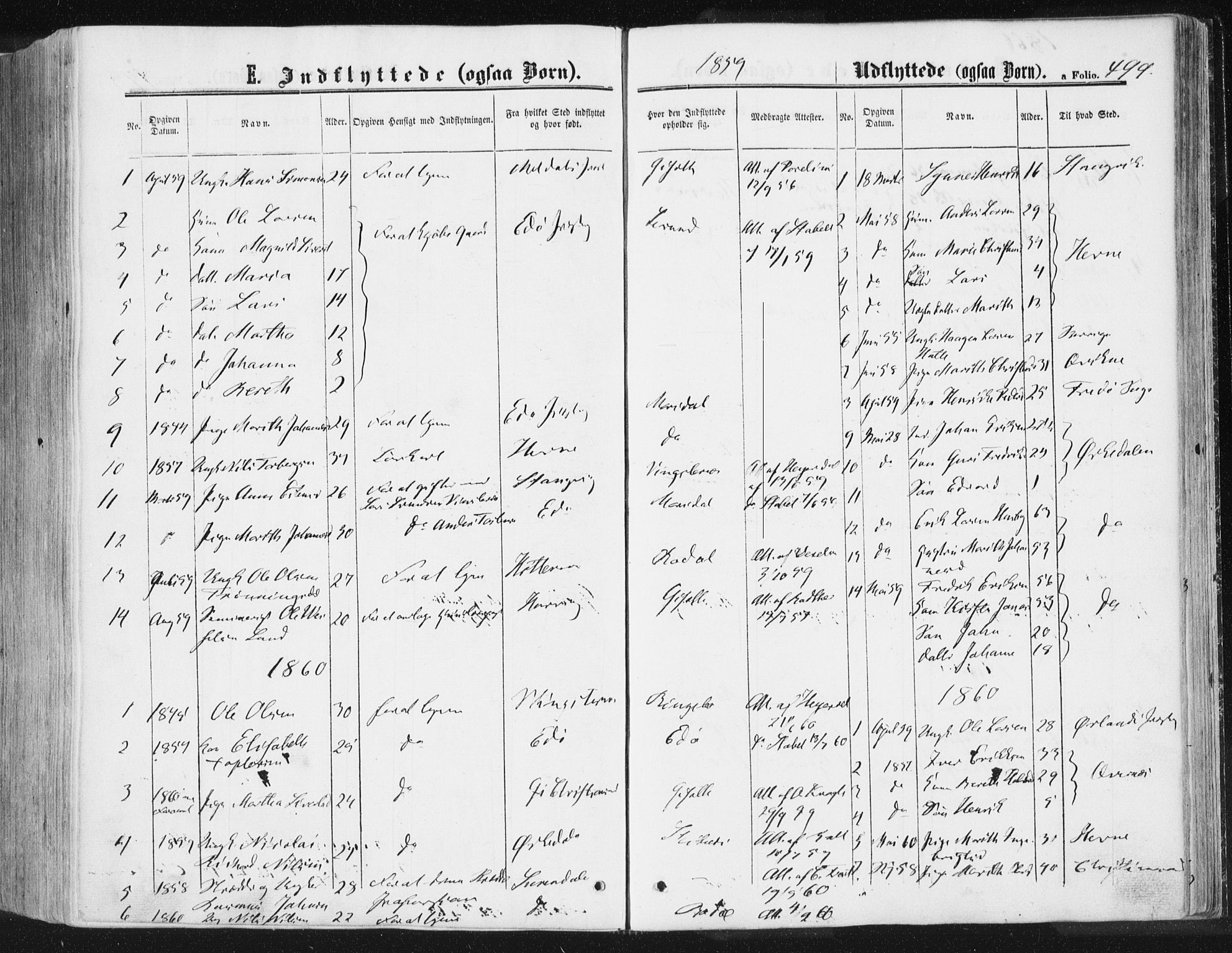 Ministerialprotokoller, klokkerbøker og fødselsregistre - Møre og Romsdal, AV/SAT-A-1454/578/L0905: Ministerialbok nr. 578A04, 1859-1877, s. 499