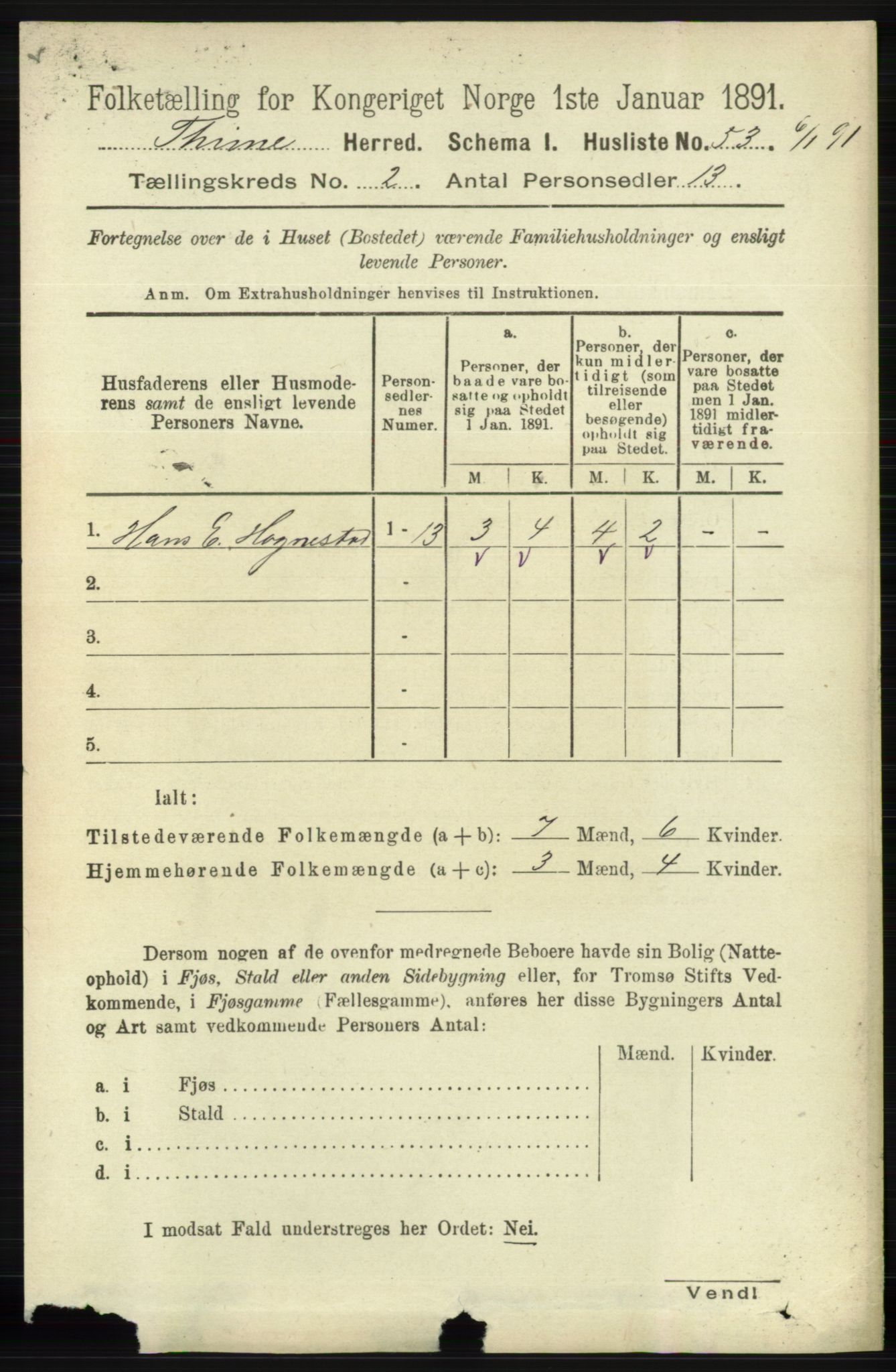 RA, Folketelling 1891 for 1121 Time herred, 1891, s. 672