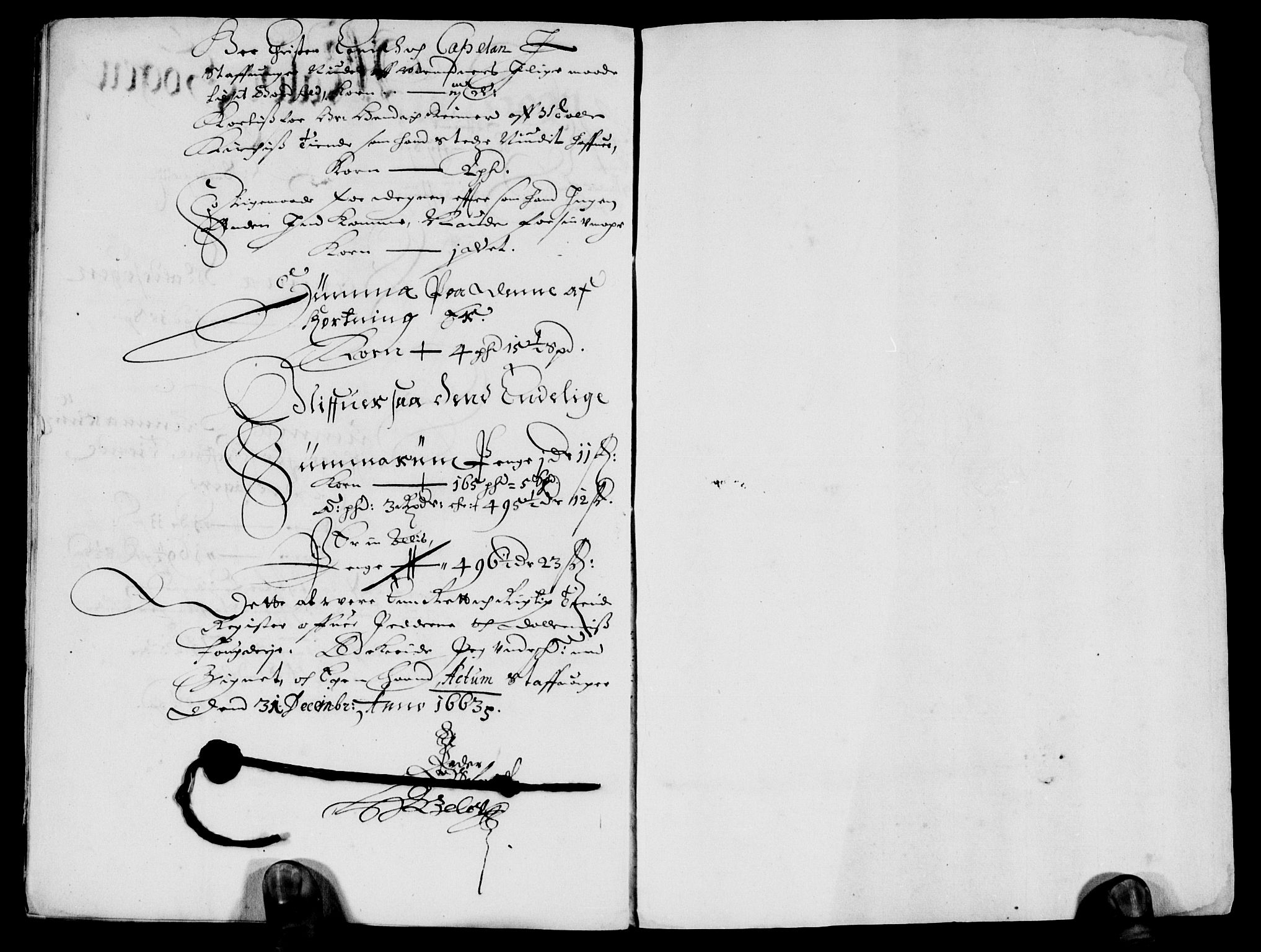 Rentekammeret inntil 1814, Reviderte regnskaper, Lensregnskaper, AV/RA-EA-5023/R/Rb/Rbs/L0046: Stavanger len, 1663
