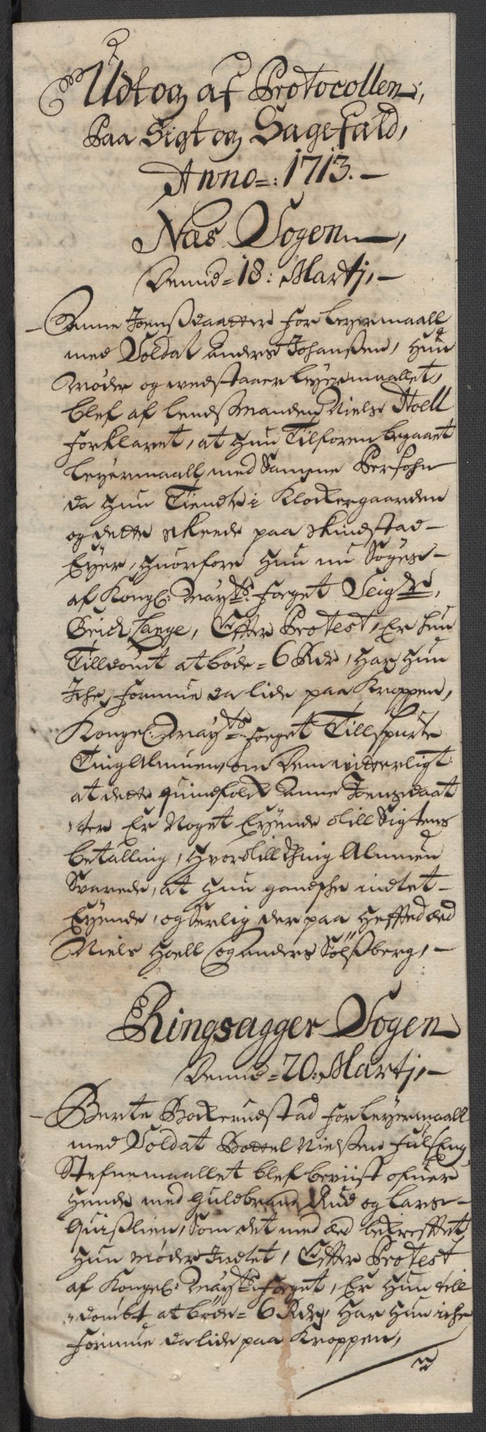 Rentekammeret inntil 1814, Reviderte regnskaper, Fogderegnskap, RA/EA-4092/R16/L1050: Fogderegnskap Hedmark, 1713, s. 290