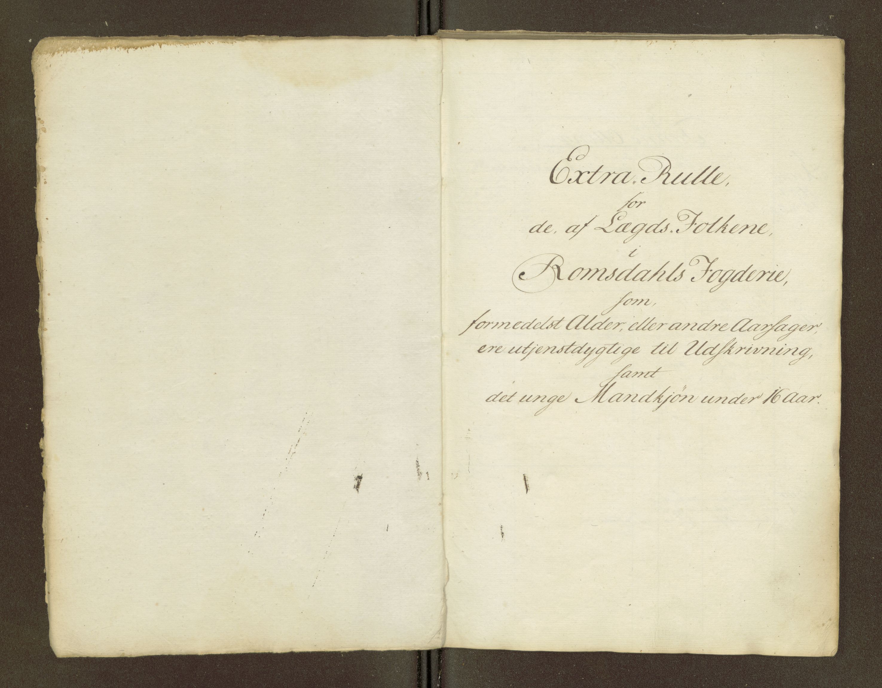 Sjøinnrulleringen - Trondhjemske distrikt, AV/SAT-A-5121/01/L0047/0002: -- / Lægds og hovedrulle for Romsdal fogderi, 1769-1790, s. 75
