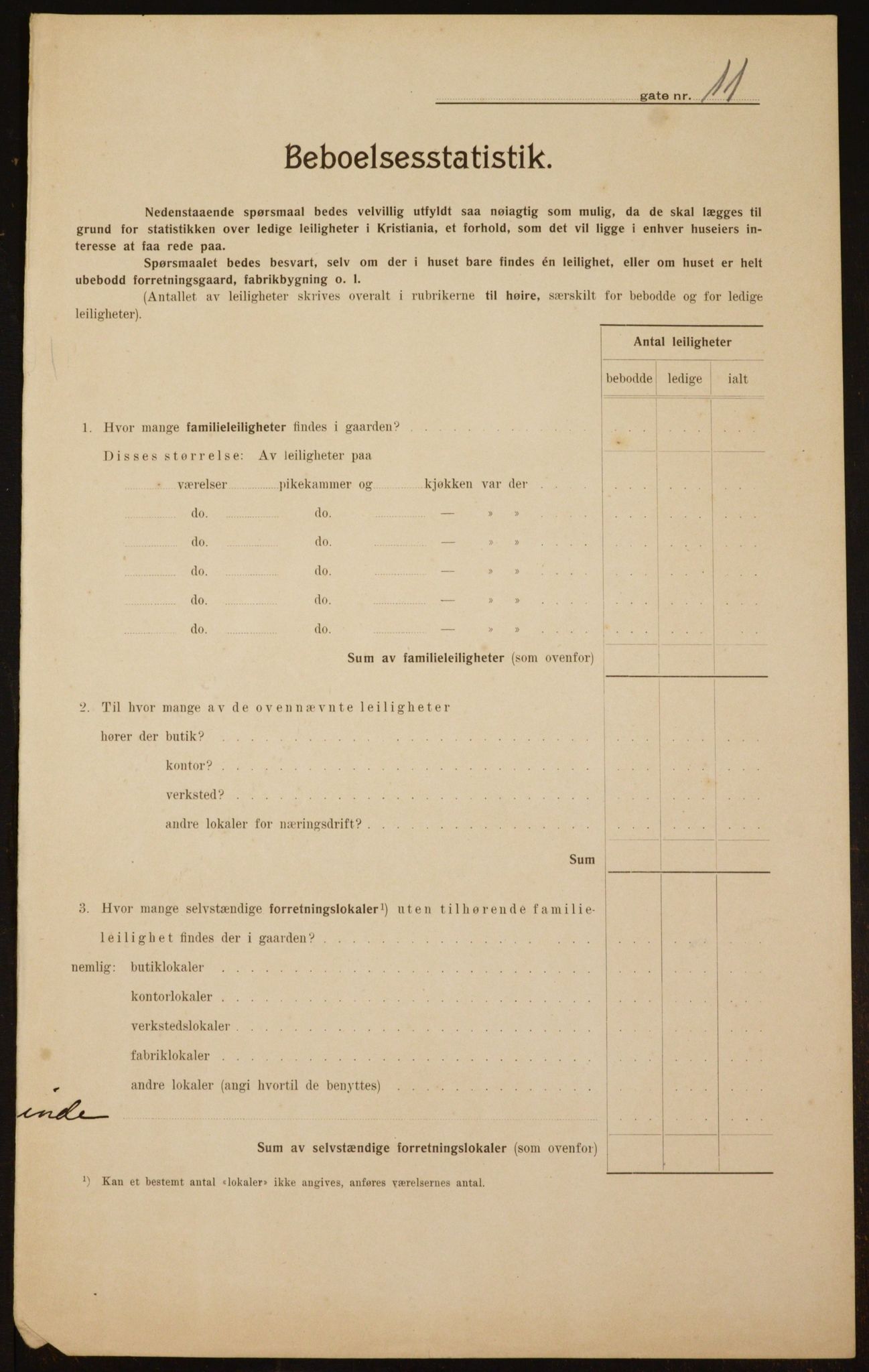 OBA, Kommunal folketelling 1.2.1910 for Kristiania, 1910, s. 56605