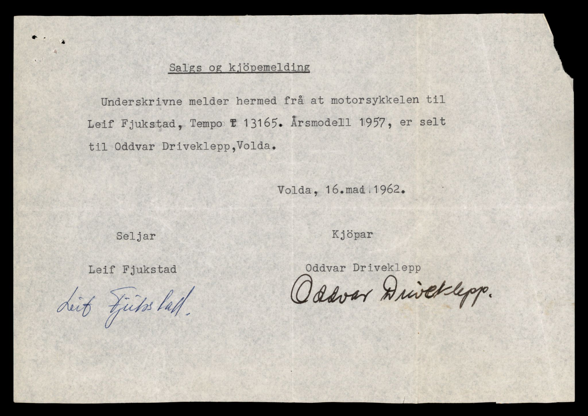 Møre og Romsdal vegkontor - Ålesund trafikkstasjon, AV/SAT-A-4099/F/Fe/L0037: Registreringskort for kjøretøy T 13031 - T 13179, 1927-1998, s. 2573
