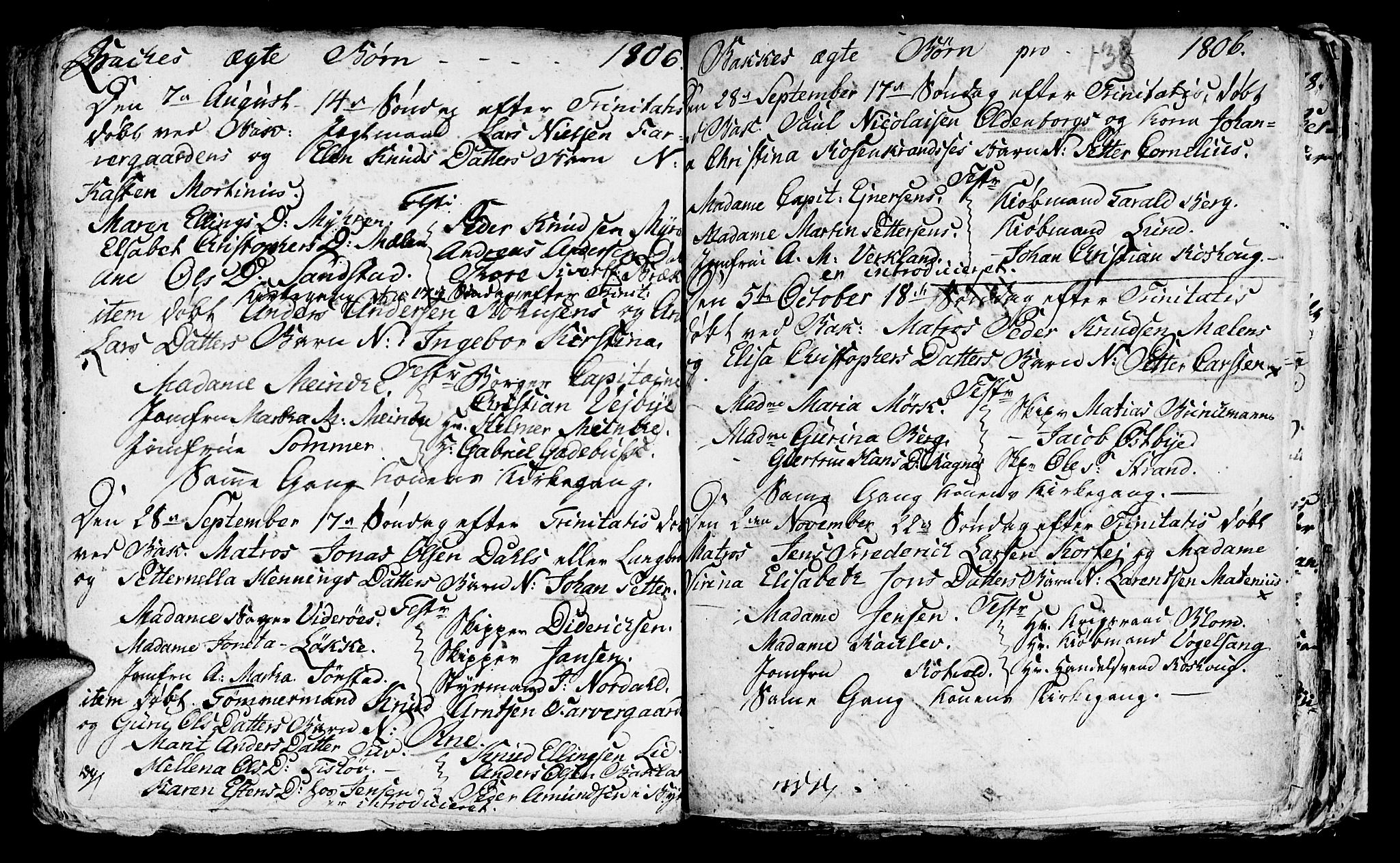 Ministerialprotokoller, klokkerbøker og fødselsregistre - Sør-Trøndelag, SAT/A-1456/604/L0218: Klokkerbok nr. 604C01, 1754-1819, s. 138