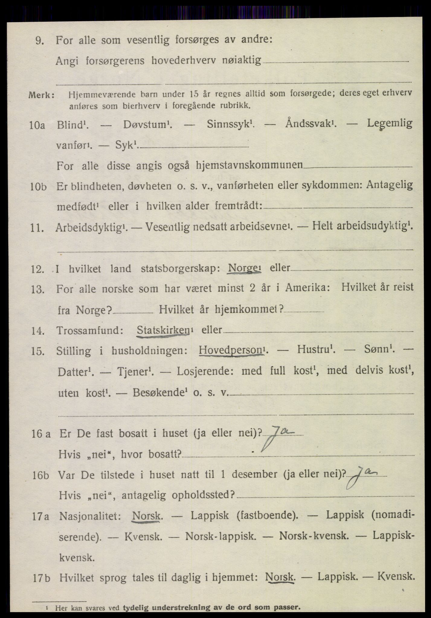 SAT, Folketelling 1920 for 1824 Vefsn herred, 1920, s. 9308
