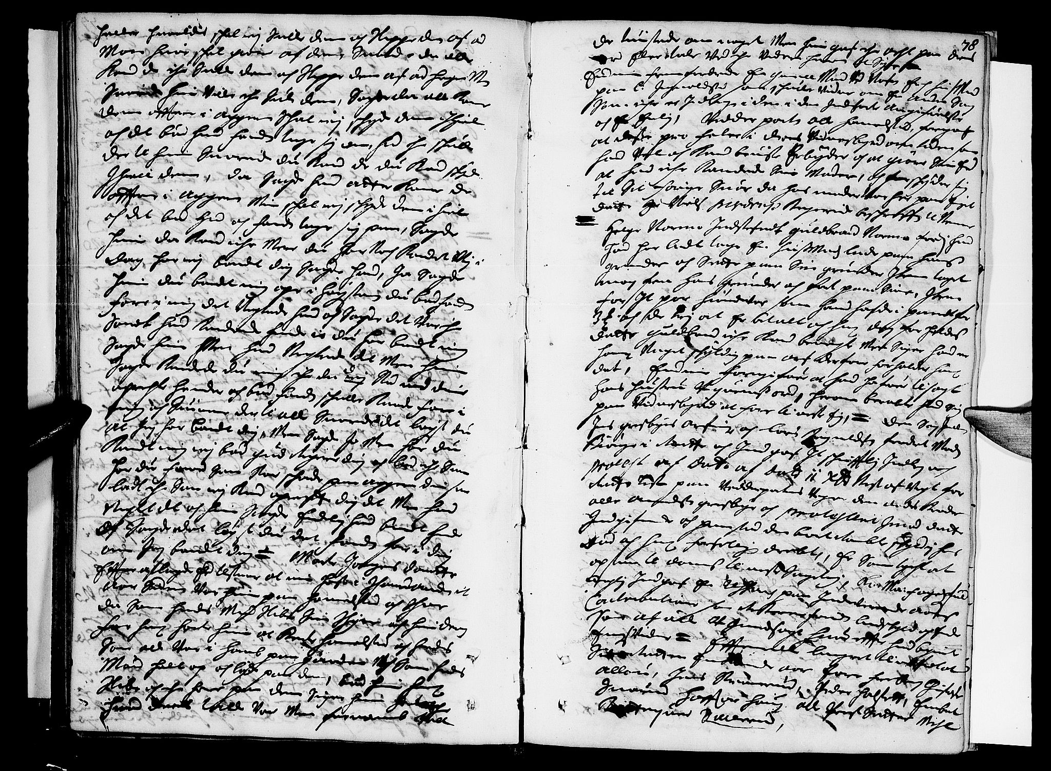 Hedemarken sorenskriveri, SAH/TING-034/G/Gb/L0022: Tingbok, 1694, s. 77b-78a