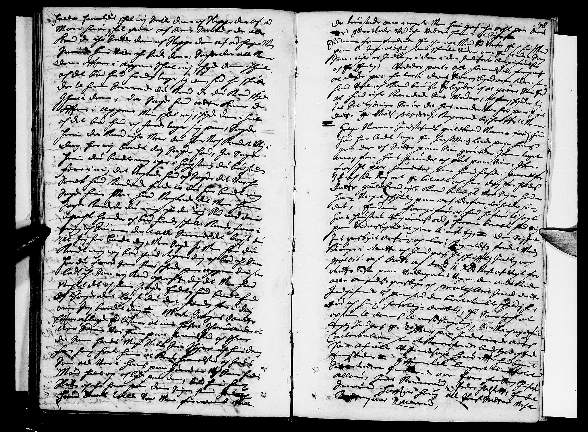Hedemarken sorenskriveri, AV/SAH-TING-034/G/Gb/L0022: Tingbok, 1694, s. 77b-78a