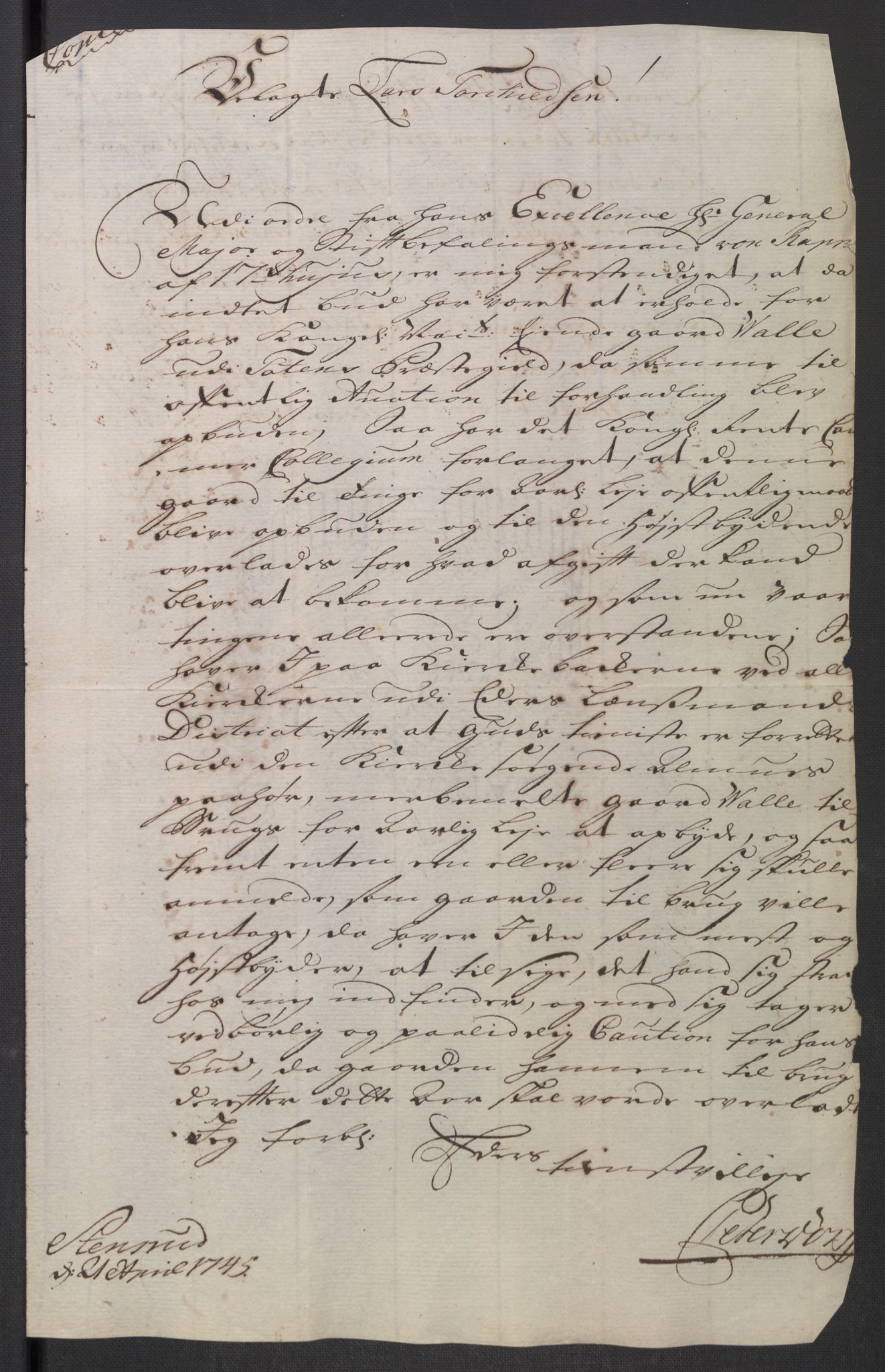Rentekammeret inntil 1814, Reviderte regnskaper, Fogderegnskap, AV/RA-EA-4092/R18/L1345: Fogderegnskap Hadeland, Toten og Valdres, 1745-1746, s. 146