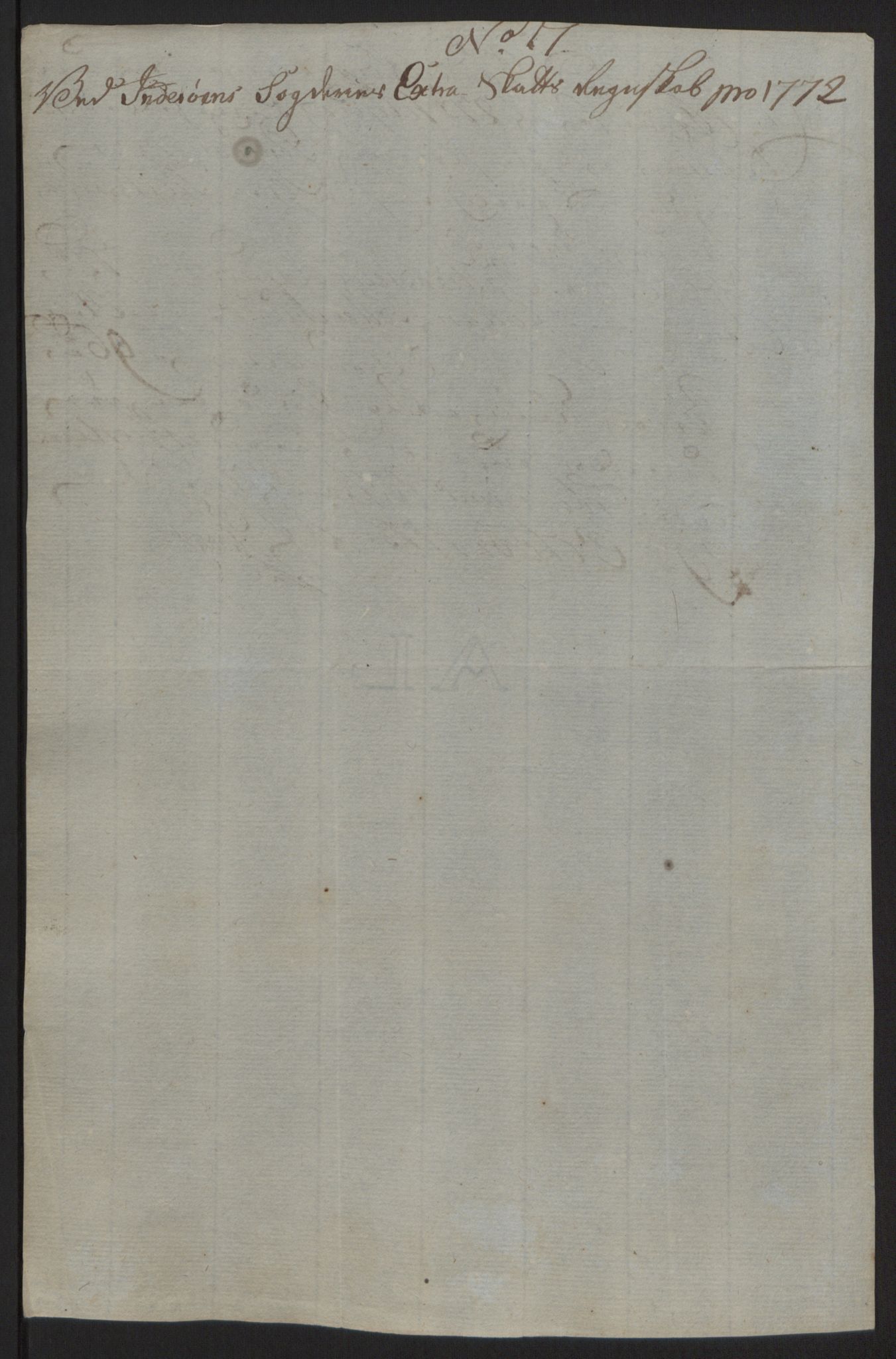Rentekammeret inntil 1814, Reviderte regnskaper, Fogderegnskap, RA/EA-4092/R63/L4420: Ekstraskatten Inderøy, 1762-1772, s. 511