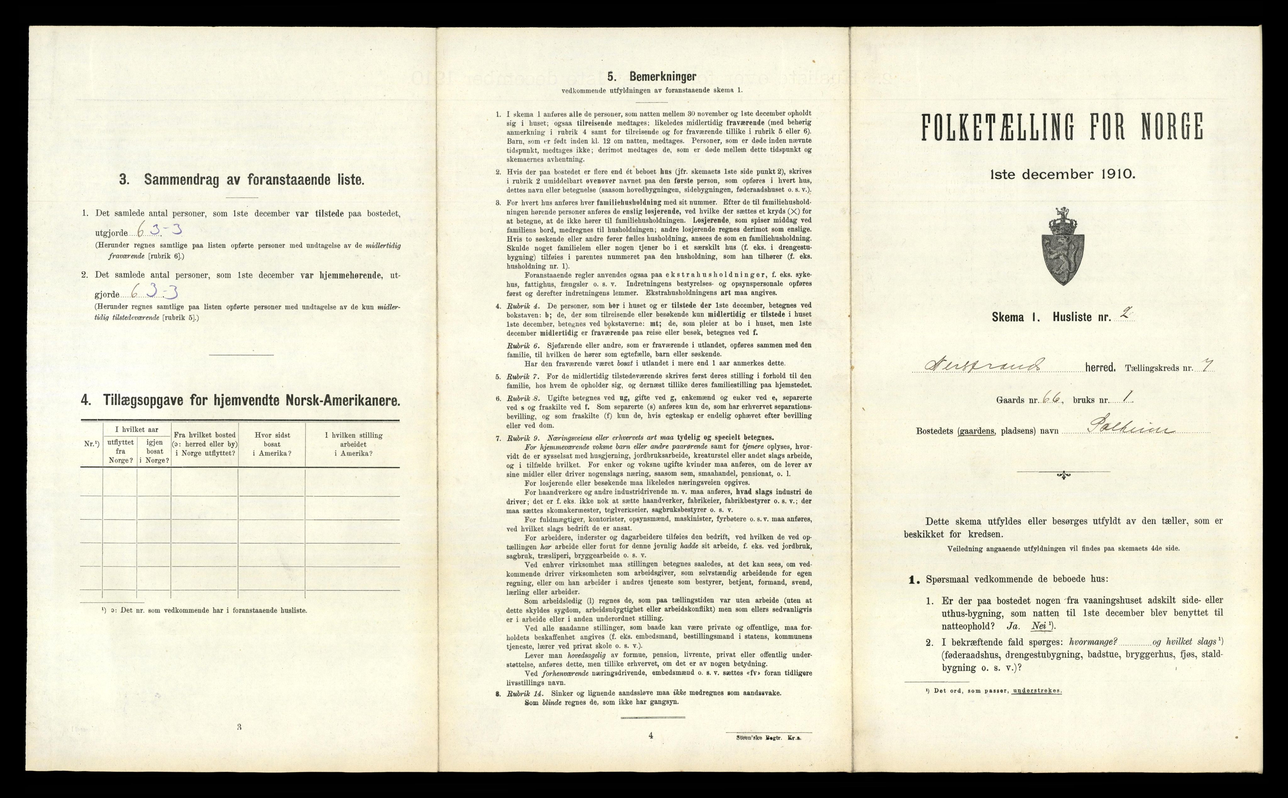 RA, Folketelling 1910 for 1139 Nedstrand herred, 1910, s. 495