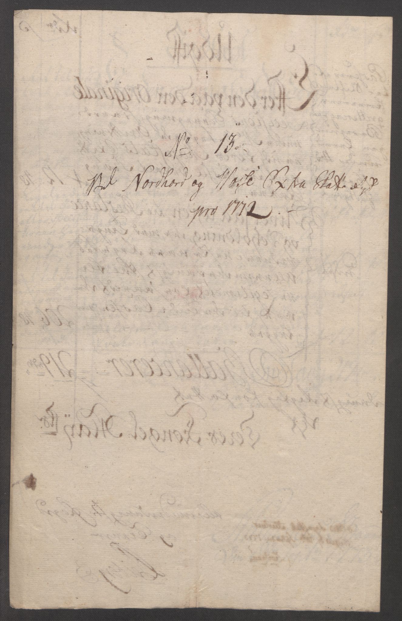 Rentekammeret inntil 1814, Reviderte regnskaper, Fogderegnskap, RA/EA-4092/R51/L3303: Ekstraskatten Nordhordland og Voss, 1762-1772, s. 700