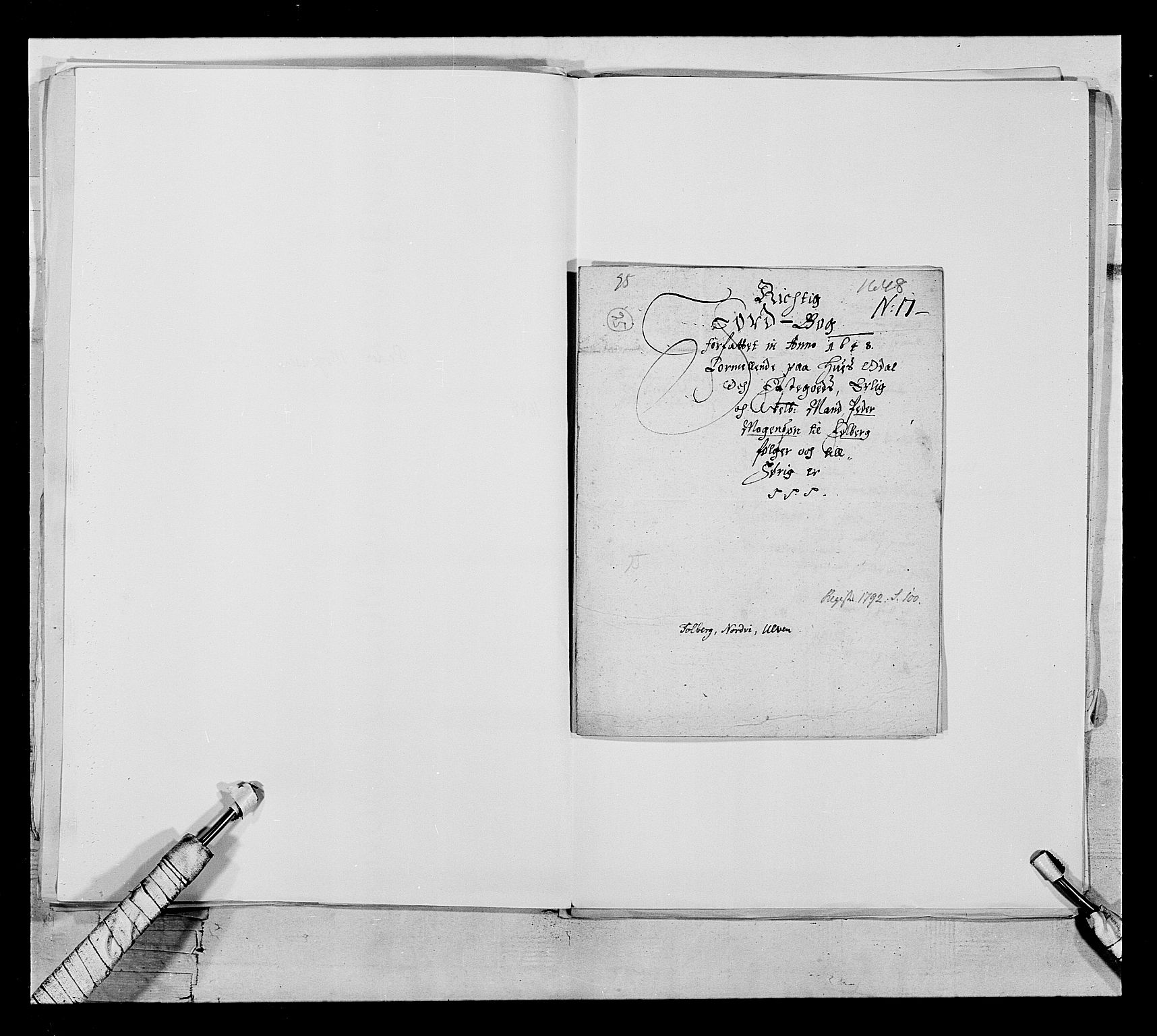 Stattholderembetet 1572-1771, RA/EA-2870/Ek/L0021/0001: Jordebøker 1633-1658: / Adelsjordebøker innlevert til hyllingen i august 1648 og senere, 1648-1649, s. 144