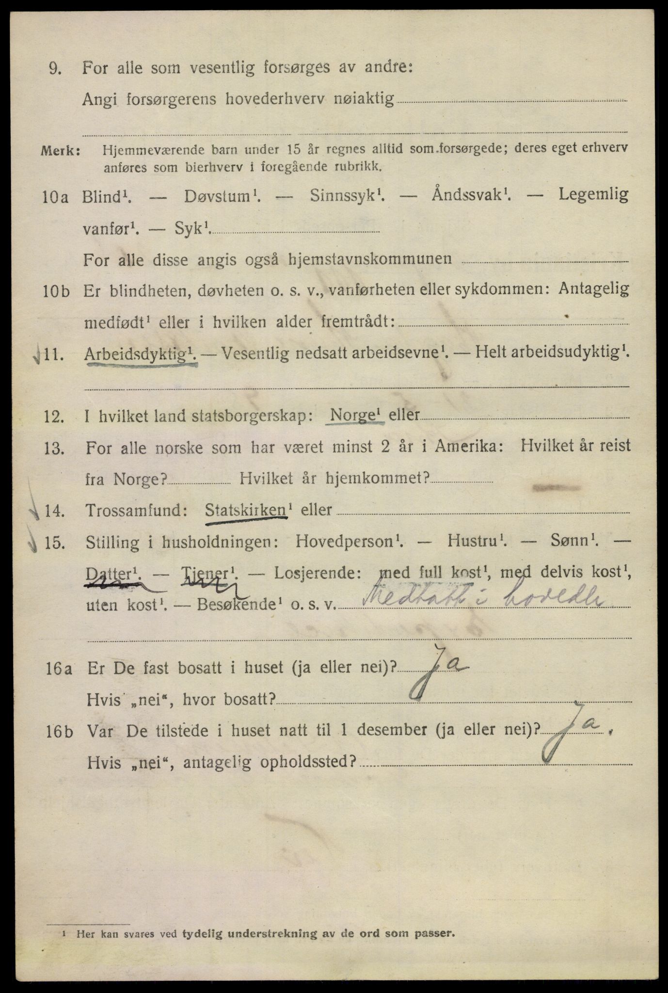 SAO, Folketelling 1920 for 0301 Kristiania kjøpstad, 1920, s. 157020