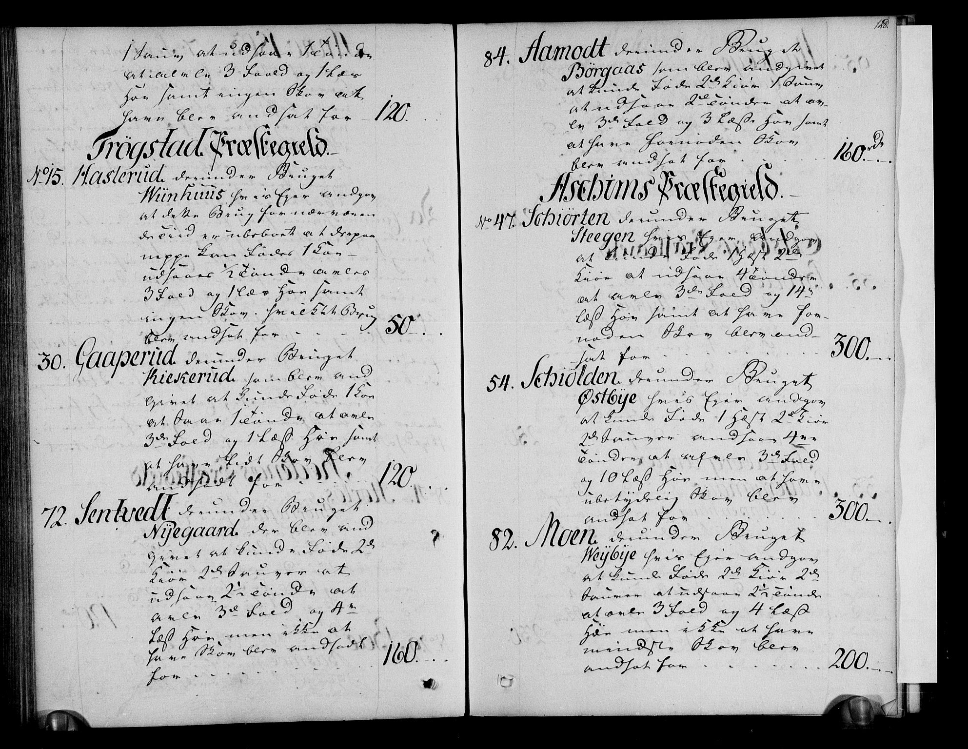 Rentekammeret inntil 1814, Realistisk ordnet avdeling, RA/EA-4070/N/Ne/Nea/L0001: Rakkestad, Heggen og Frøland fogderi. Deliberasjonsprotokoll, 1803, s. 130