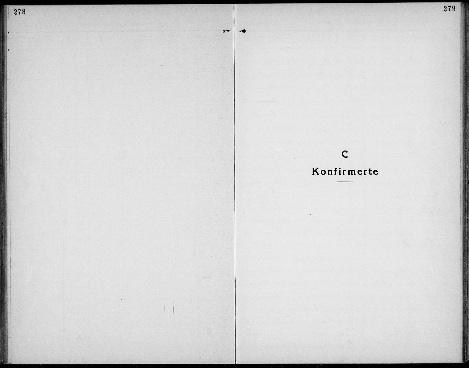 Veldre prestekontor, SAH/PREST-018/L/La/L0001: Klokkerbok nr. 1, 1921-1934, s. 278-279