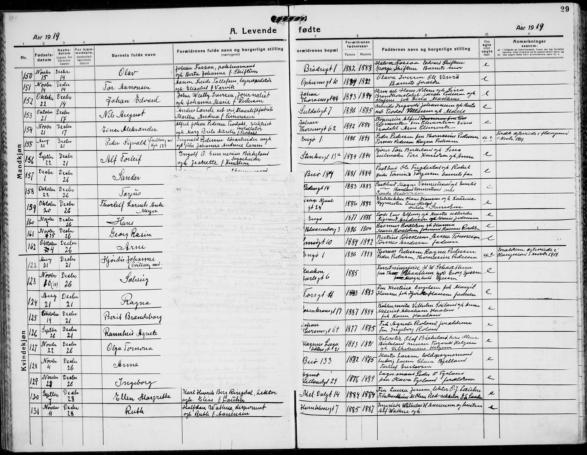 St. Petri sokneprestkontor, AV/SAST-A-101813/001/30/30BB/L0011: Klokkerbok nr. B 11, 1917-1940, s. 30