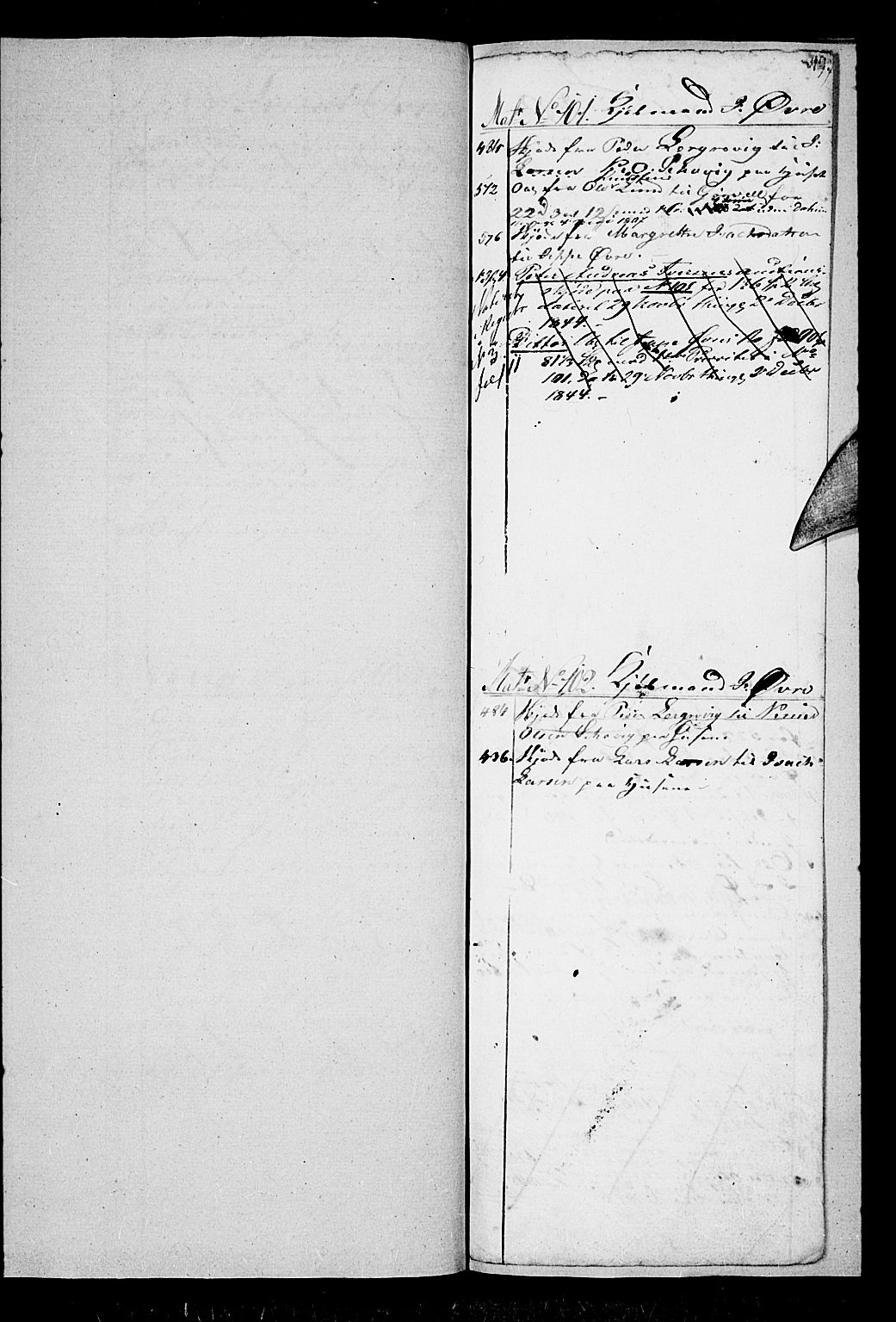 Molde byfogd, SAT/A-0025/2/2A/L0001: Panteregister nr. 1, 1790-1823, s. 49