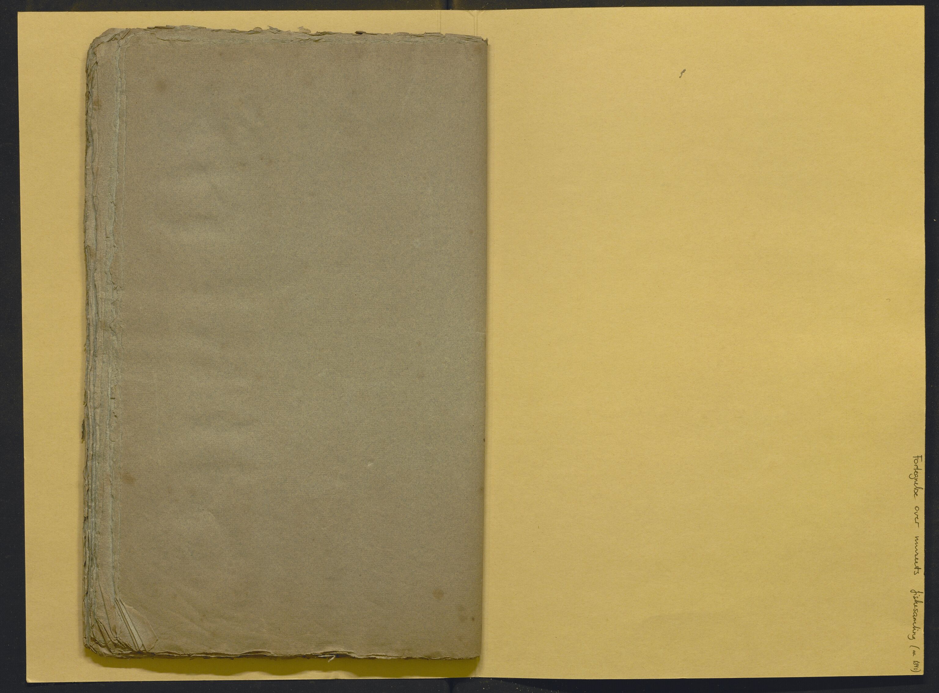 Bergens Museum, AV/SAB-A-17301/02/F/L0001: Kataloger over gjenstander og pergamentbrev , 1825-1880, s. 522