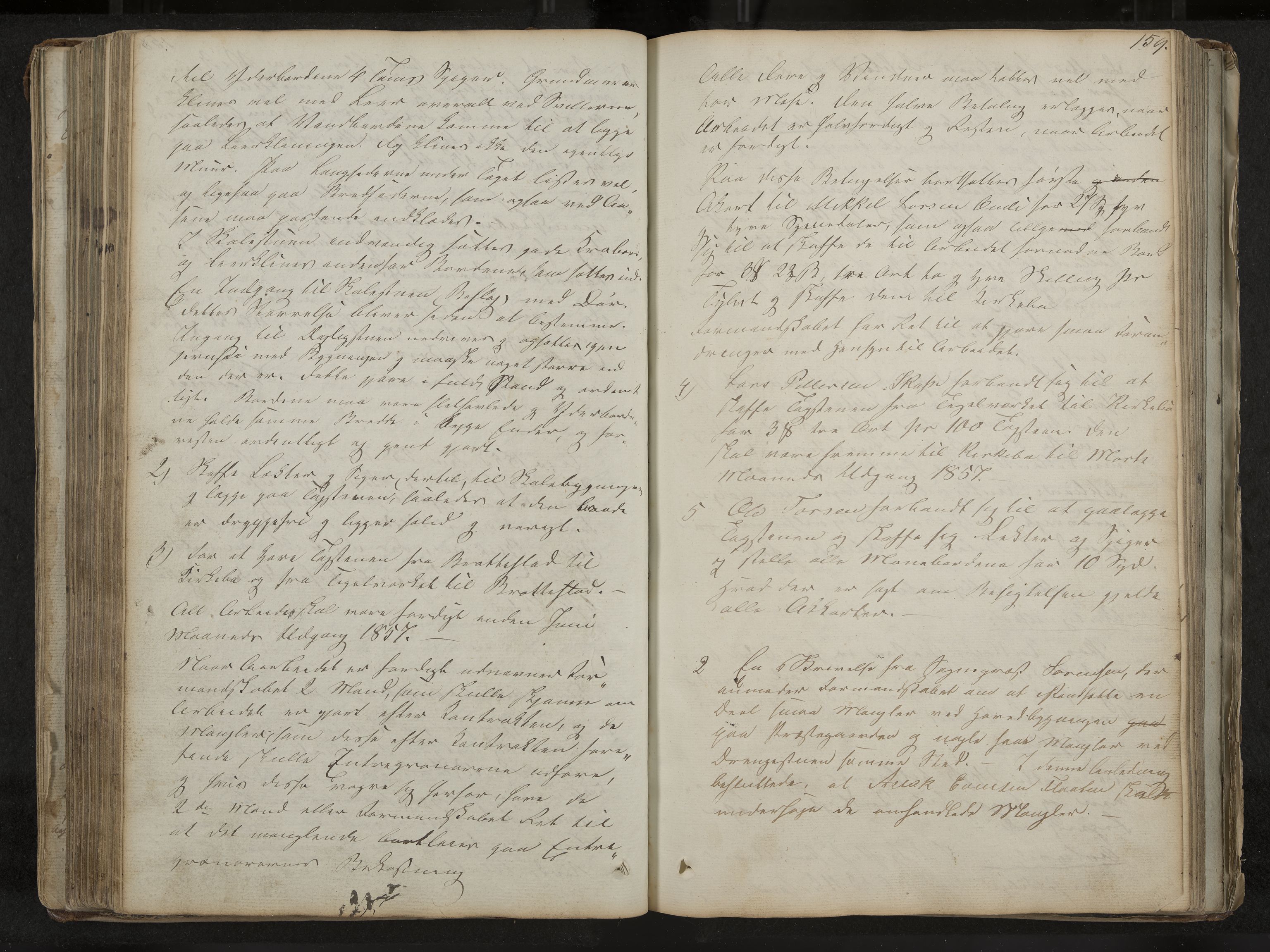 Mo formannskap og sentraladministrasjon, IKAK/0832021/A/L0001: Møtebok Mo og Skafså, 1837-1882, s. 159