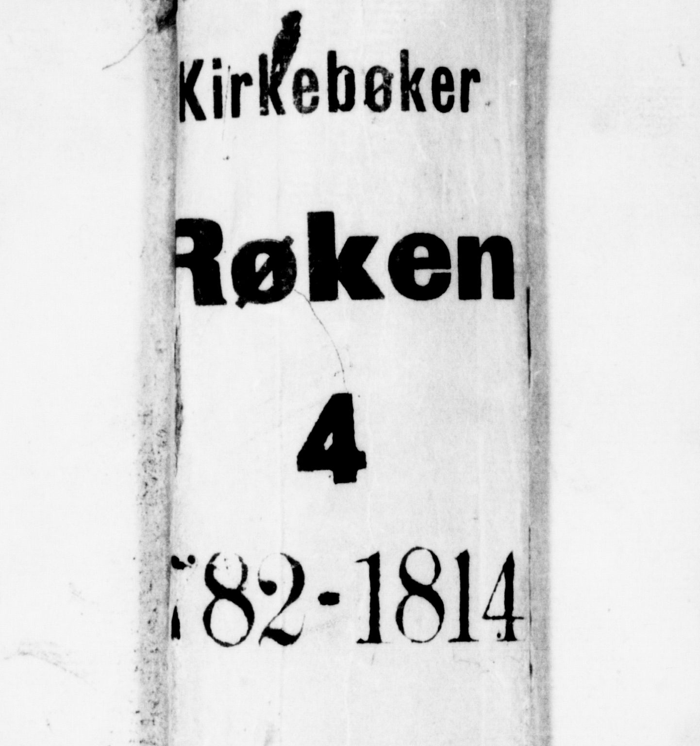 Røyken kirkebøker, SAKO/A-241/F/Fa/L0003: Ministerialbok nr. 3, 1782-1813