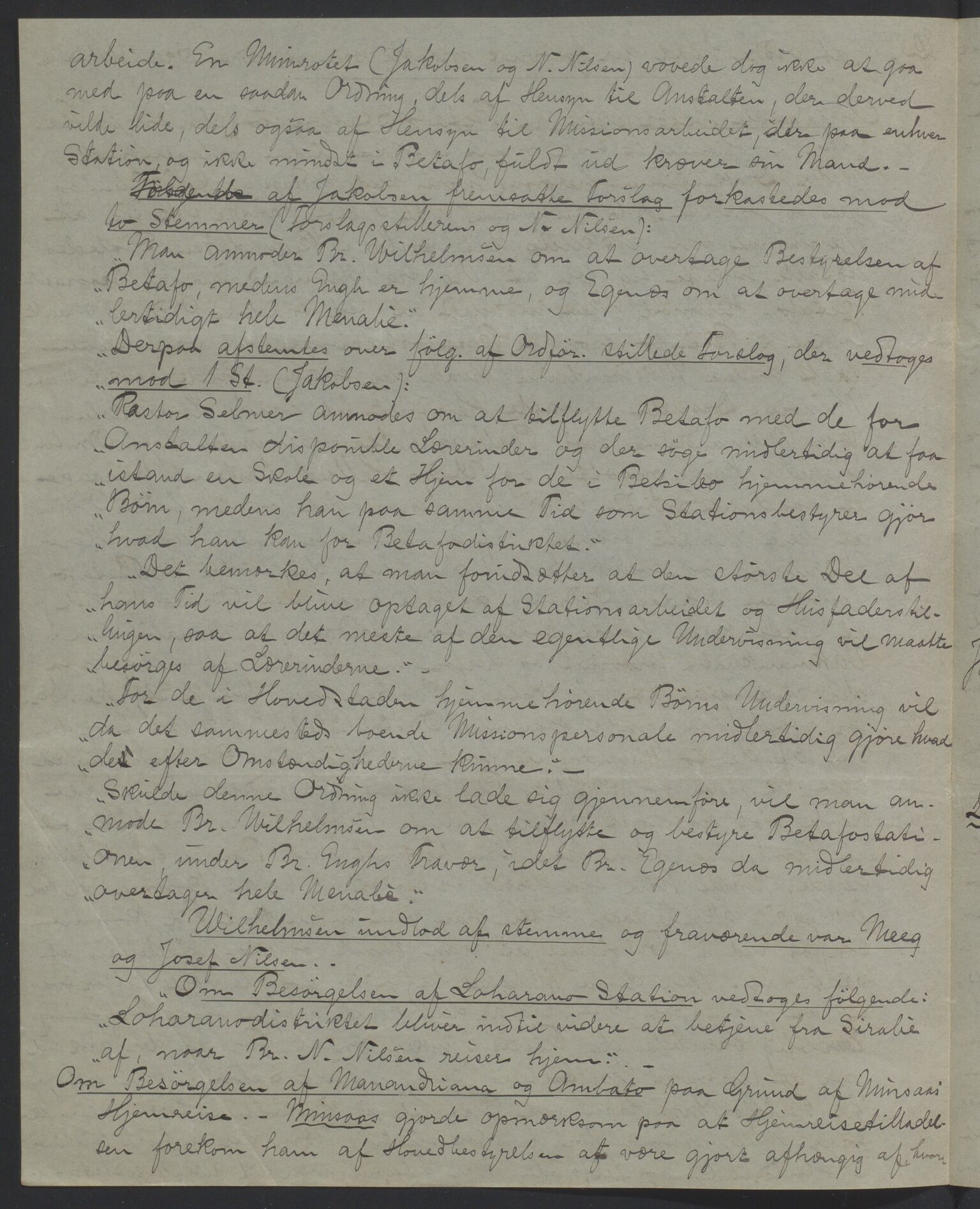 Det Norske Misjonsselskap - hovedadministrasjonen, VID/MA-A-1045/D/Da/Daa/L0036/0011: Konferansereferat og årsberetninger / Konferansereferat fra Madagaskar Innland., 1886