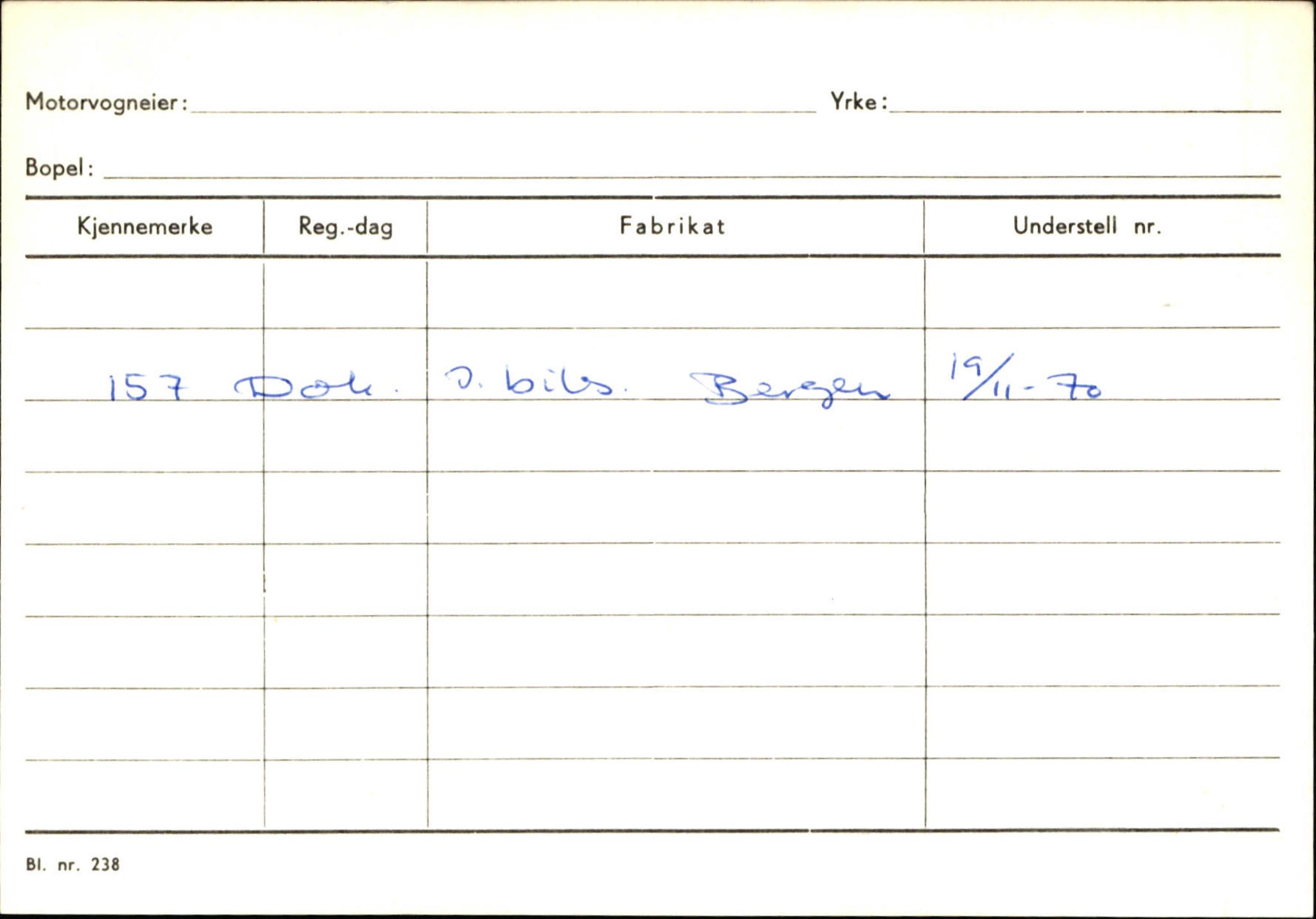 Statens vegvesen, Sogn og Fjordane vegkontor, SAB/A-5301/4/F/L0125: Eigarregister Sogndal V-Å. Aurland A-Å. Fjaler A-N, 1945-1975, s. 2624