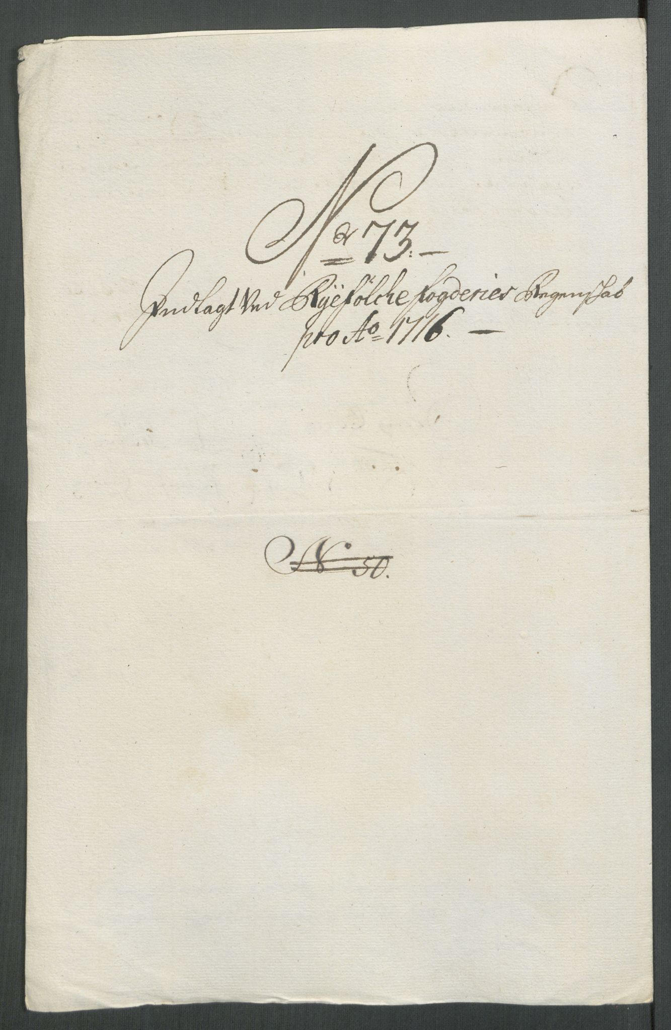 Rentekammeret inntil 1814, Reviderte regnskaper, Fogderegnskap, AV/RA-EA-4092/R47/L2869: Fogderegnskap Ryfylke, 1716, s. 351