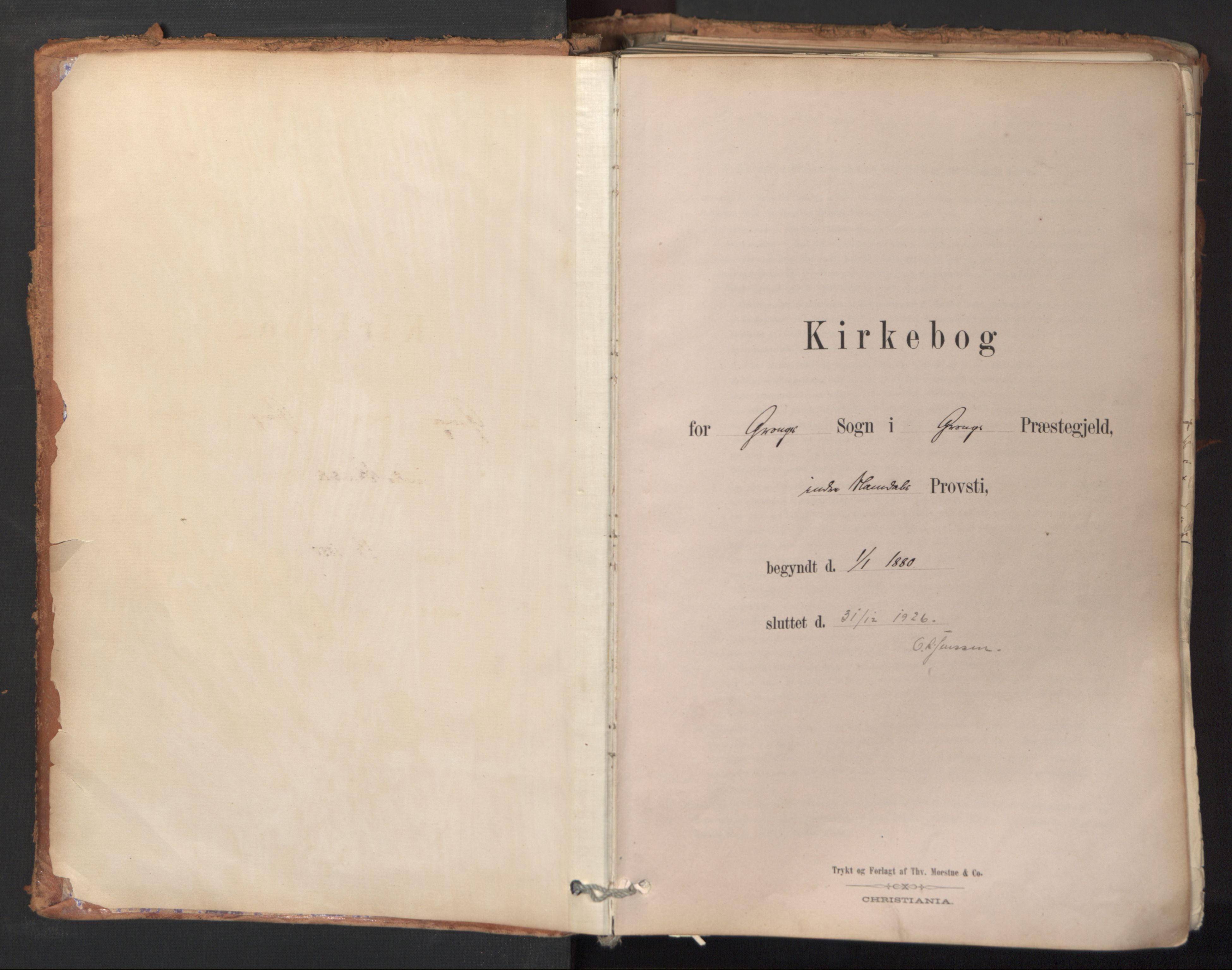 Ministerialprotokoller, klokkerbøker og fødselsregistre - Nord-Trøndelag, SAT/A-1458/758/L0519: Ministerialbok nr. 758A04, 1880-1926